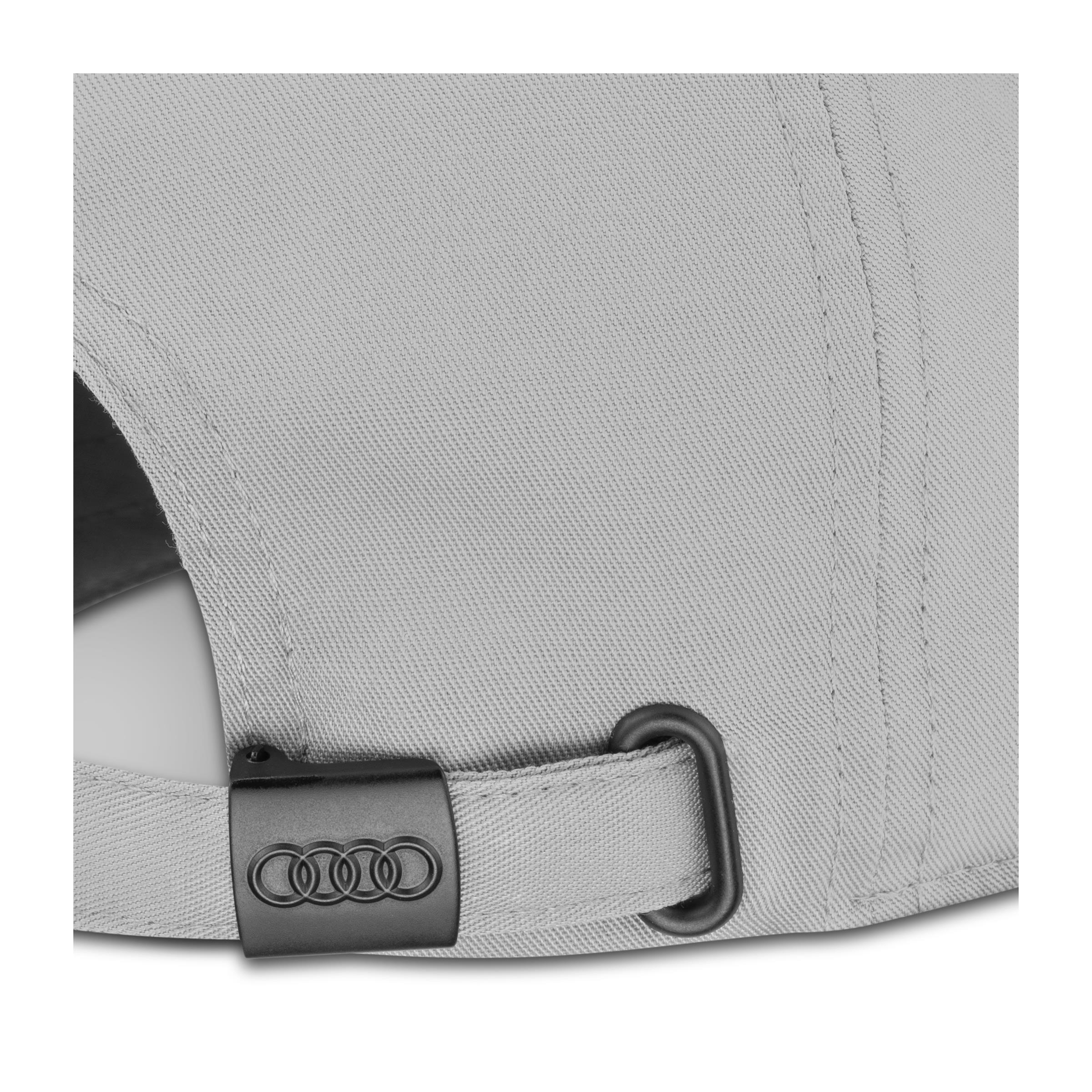 Original Audi Cap Baseballkappe Baseballcap Basecap Mütze grau