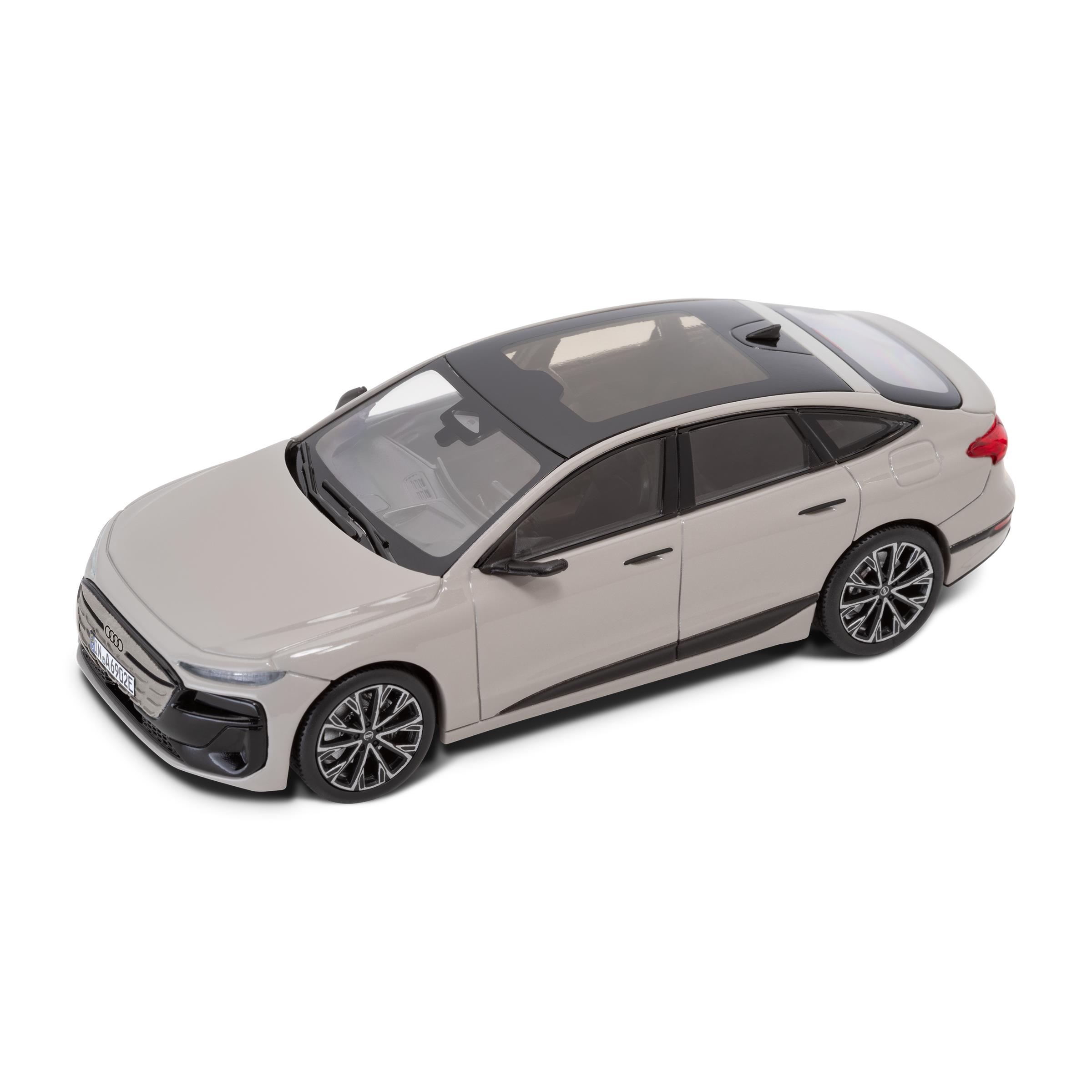 Original Audi A6 Sportback e-tron 1:43, Siambeige Modellauto