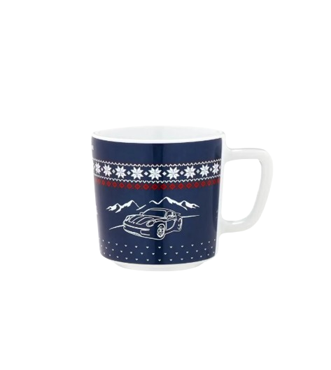 Original Porsche Collector's Espresso Cup No. 2 – Christmas Tasse