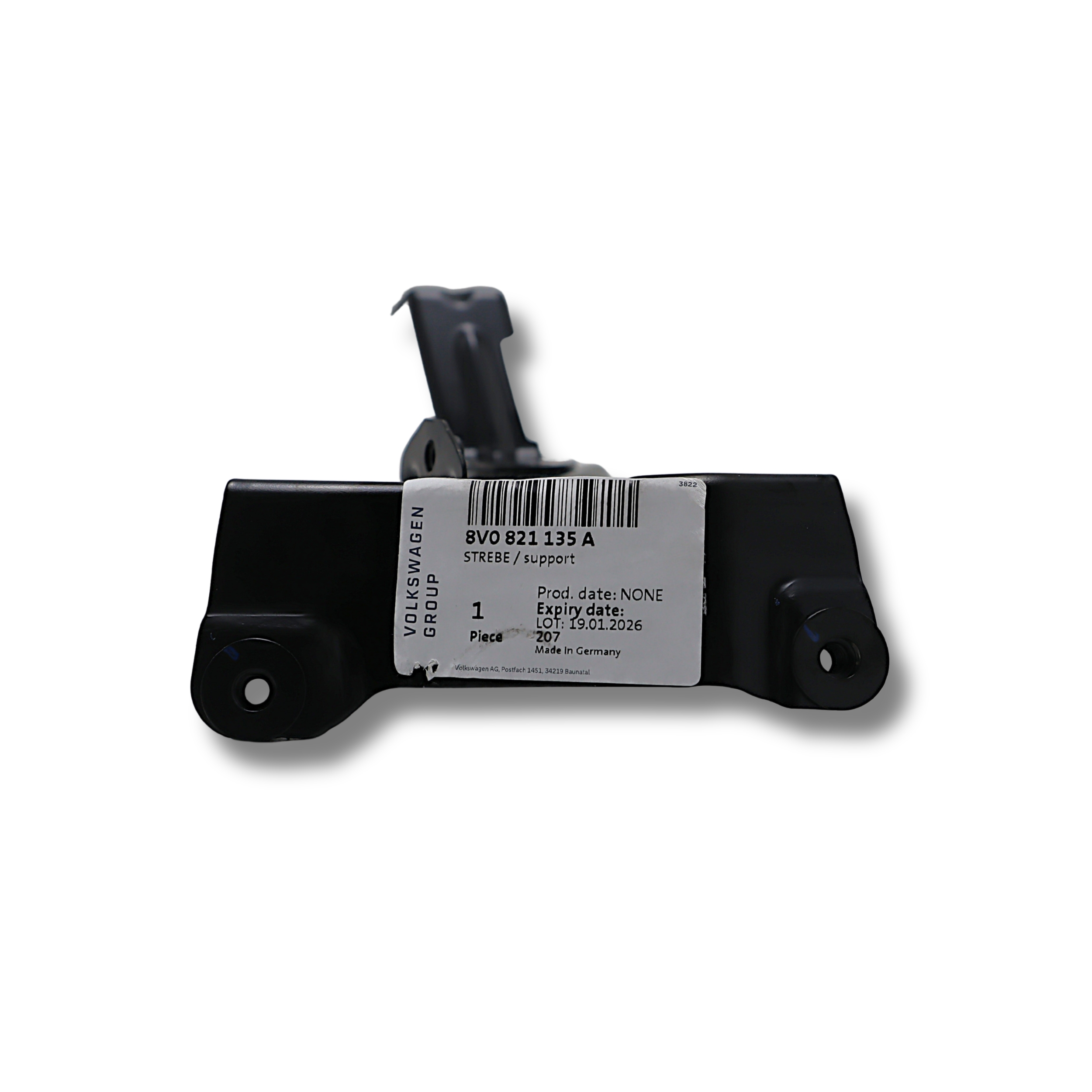 Original Audi A3 S3 A3 Cabriolet RS3 Strebe für Kotflügel links vorne - 8V0821135A