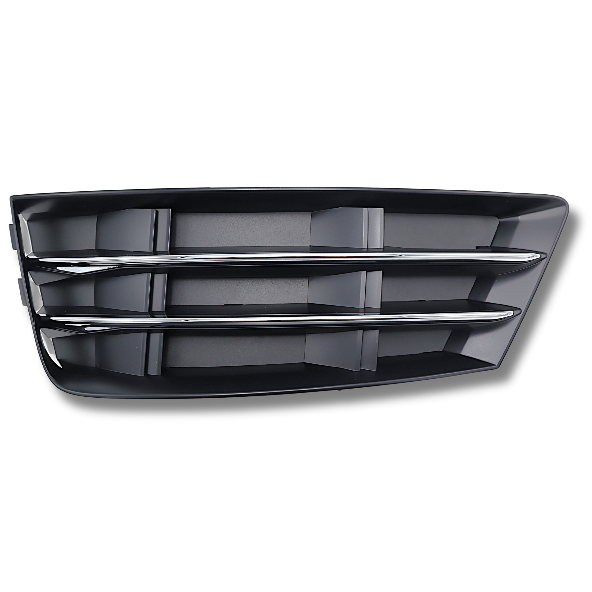 Original Audi A4 Luftführungsgitter links dark chrom matt/chrom