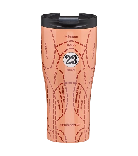 Original Porsche Thermobecher Sau, mehrfarbig - WAP0506250L917