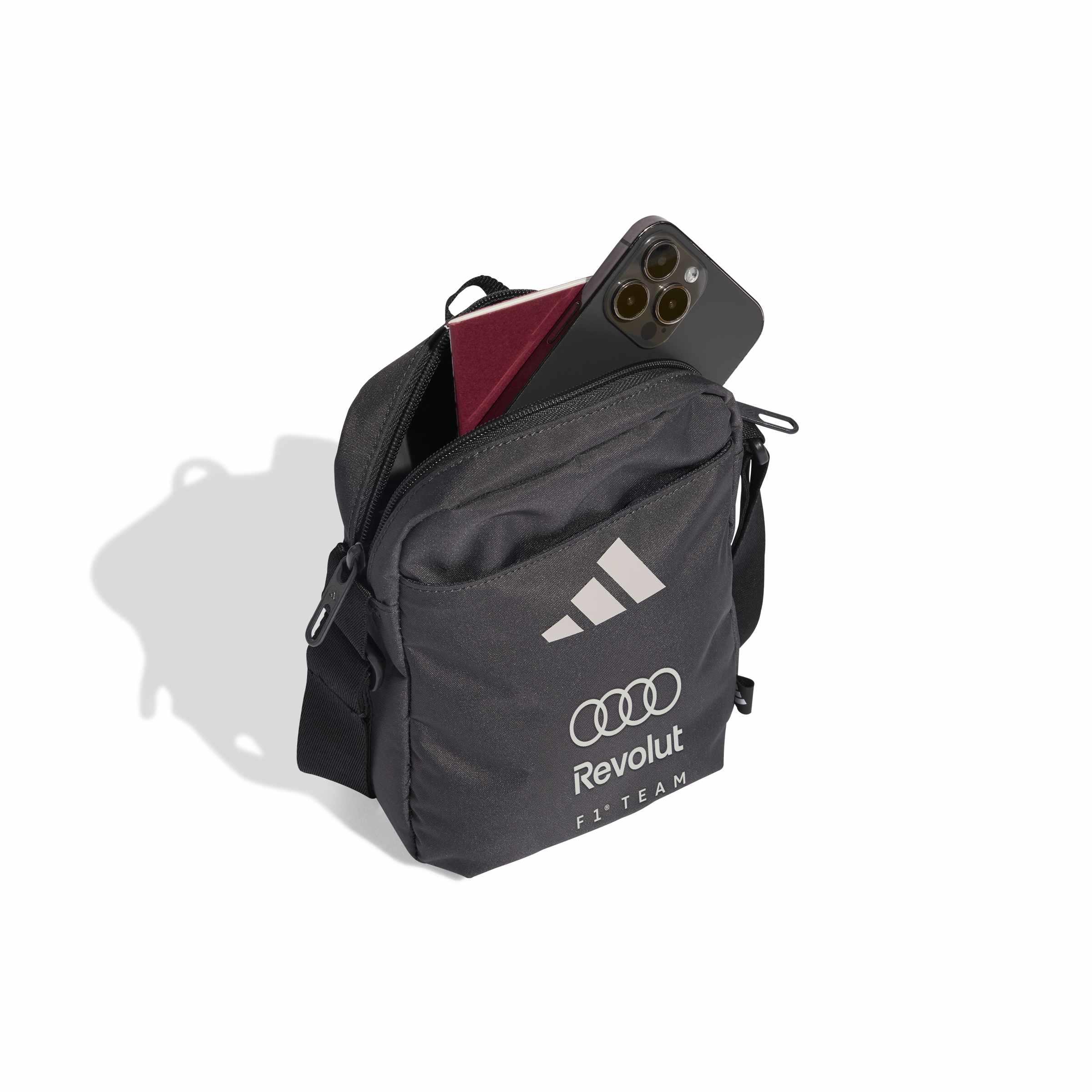 Original Audi Formel 1 Organizer Bag schwarz grau - 3152600400