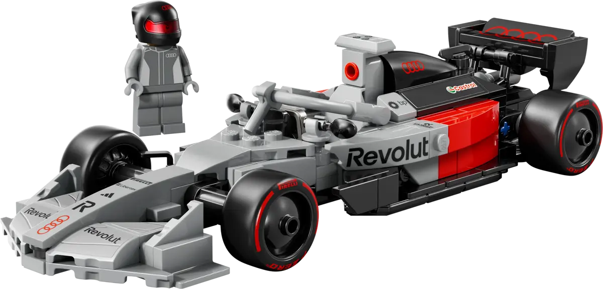 Original Lego Speed Champions Audi Revolut F1® R26, grau/rot/schwarz - 3202600010