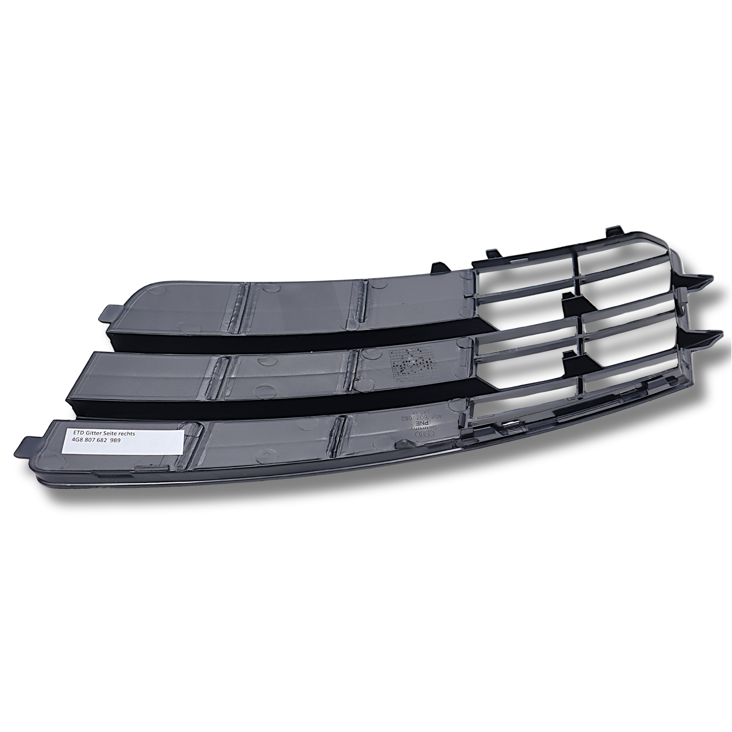 Original Audi A7 Luftführungsgitter rechts satinschwarz