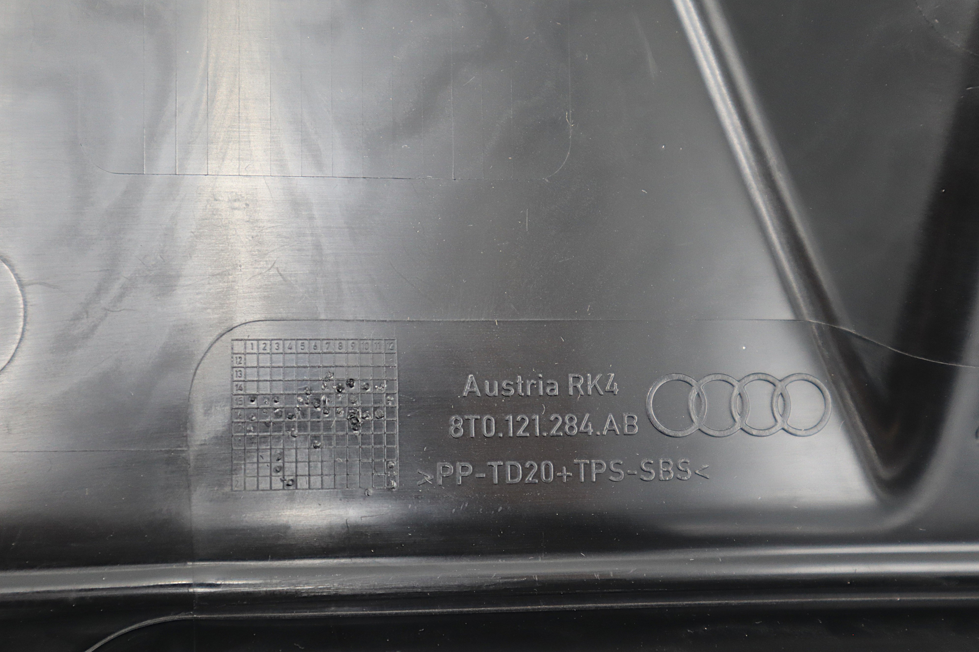 Original Audi A5 A5 Cabriolet S5 S5 Cabriolet Luftführung rechts