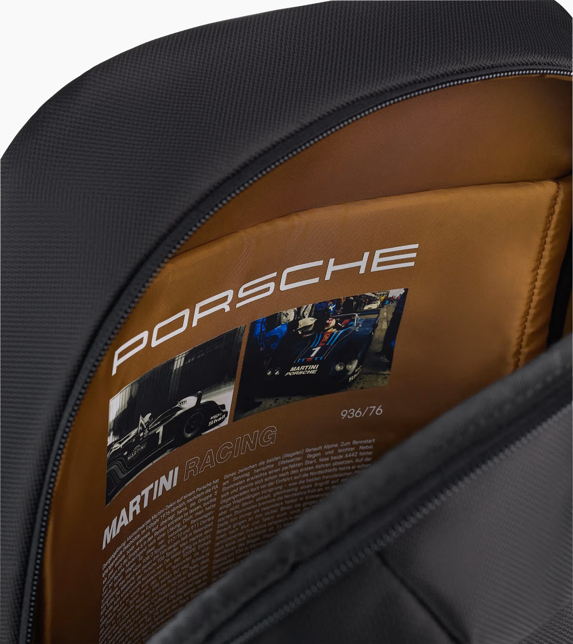 Original Porsche Rucksack Martini Racing