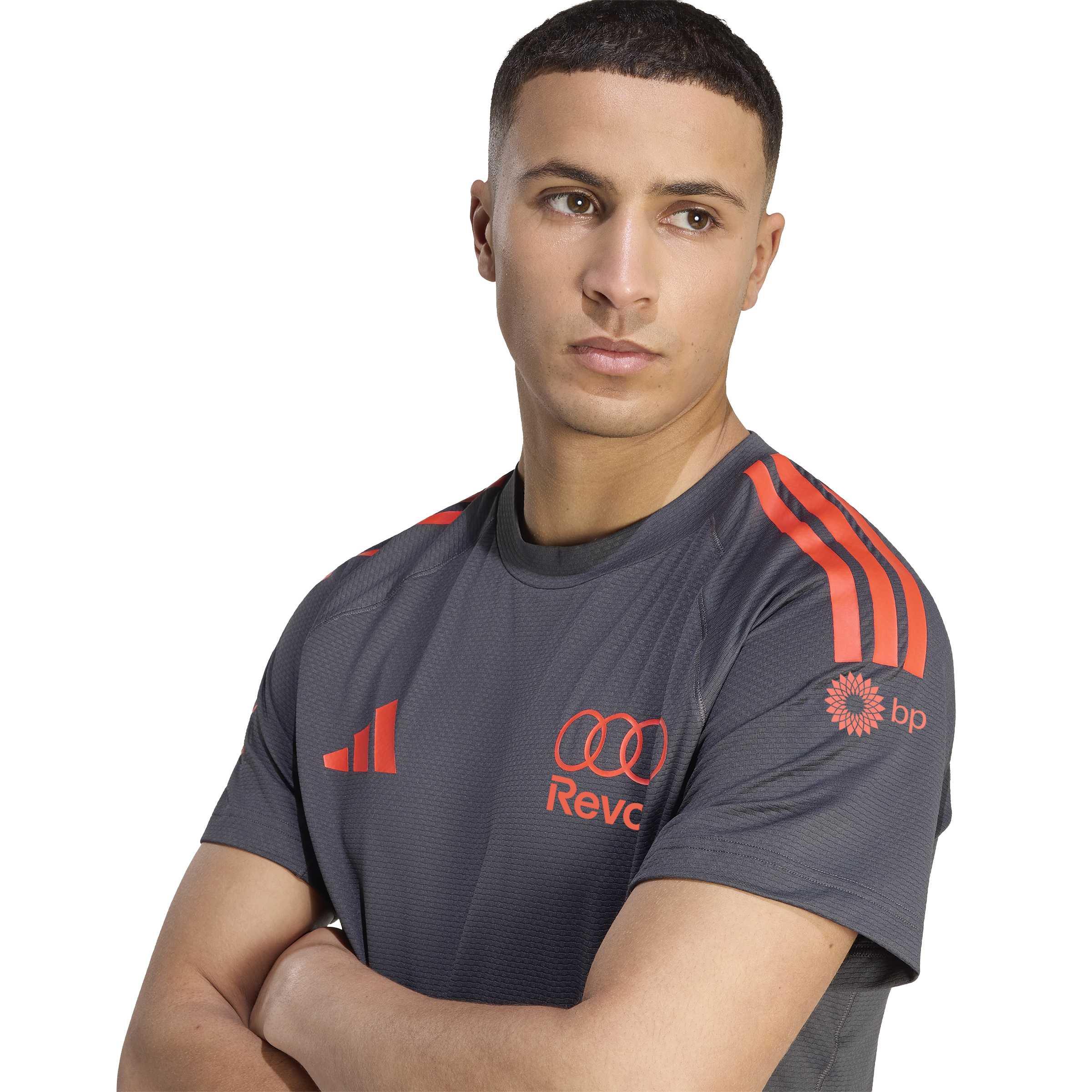 Original Audi Formel 1 Mechanics Jersey Herren, schwarz-grau 313260310-5