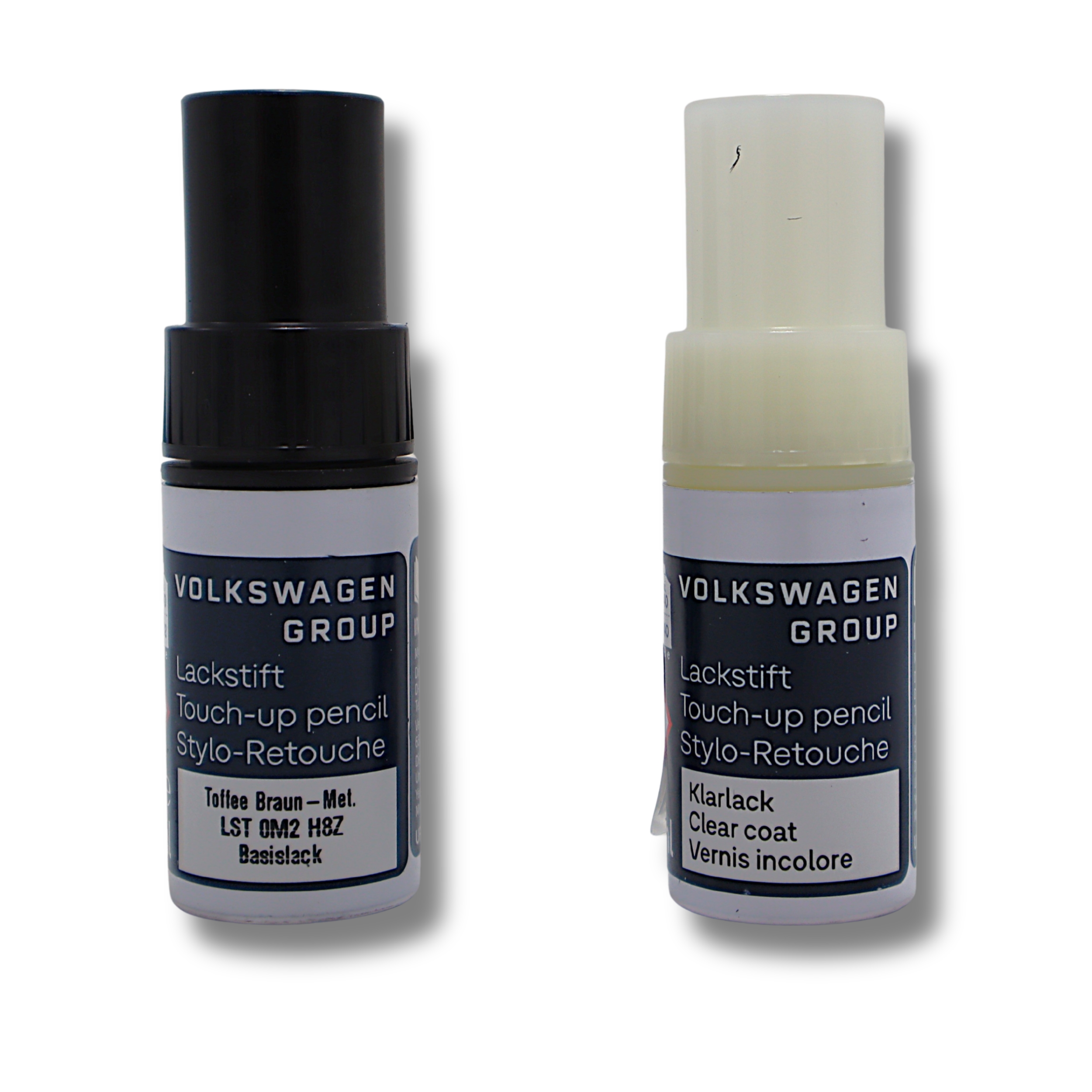 Original Audi VW SEAT Skoda Lackstiftset LH8Z toffee braun-metallic  - LST0M2H8Z