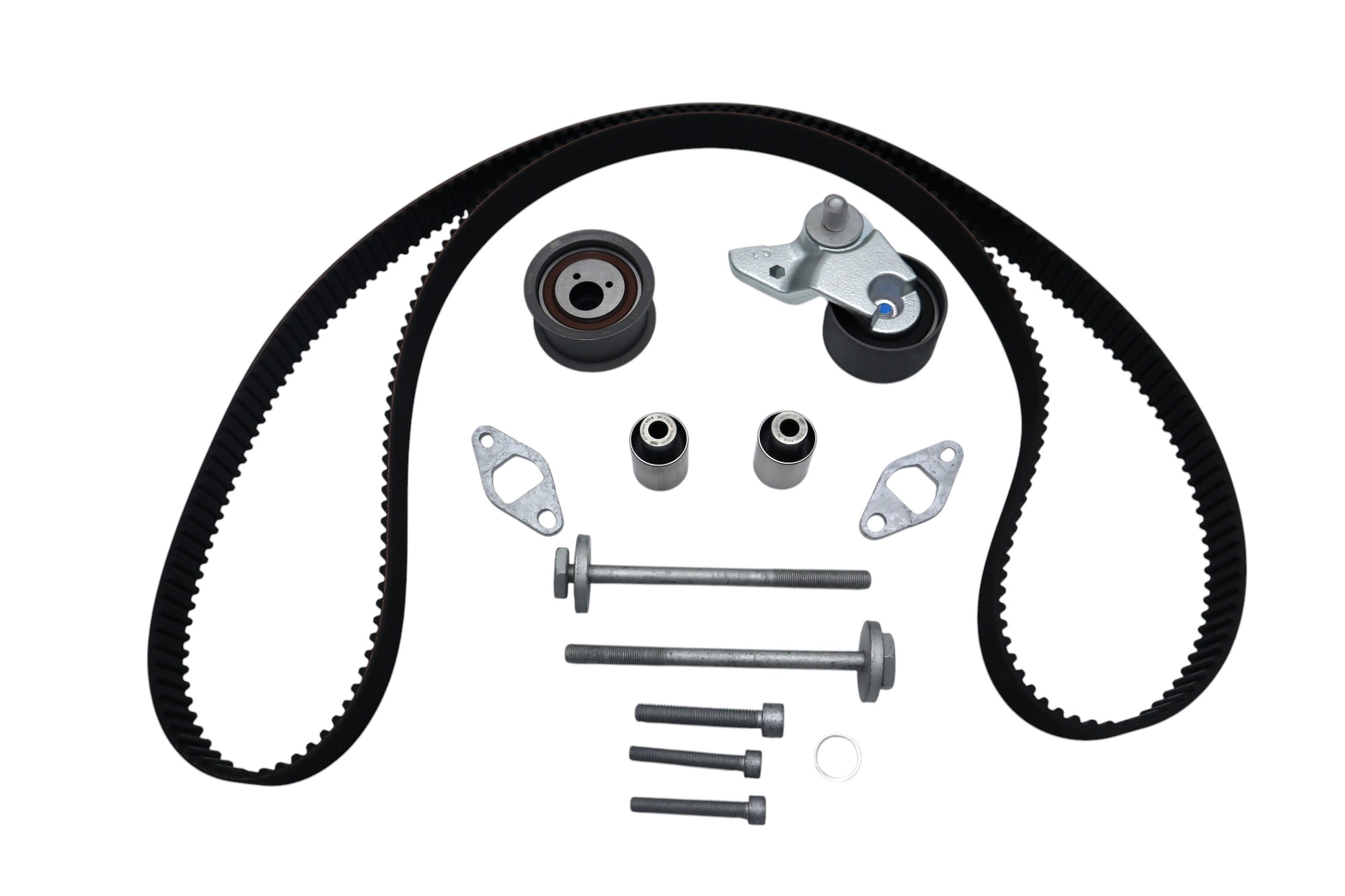 Original Audi A6 A8 RS6 VW Phaeton Touareg Rep. Satz für Zahnriemen mit Spannrolle