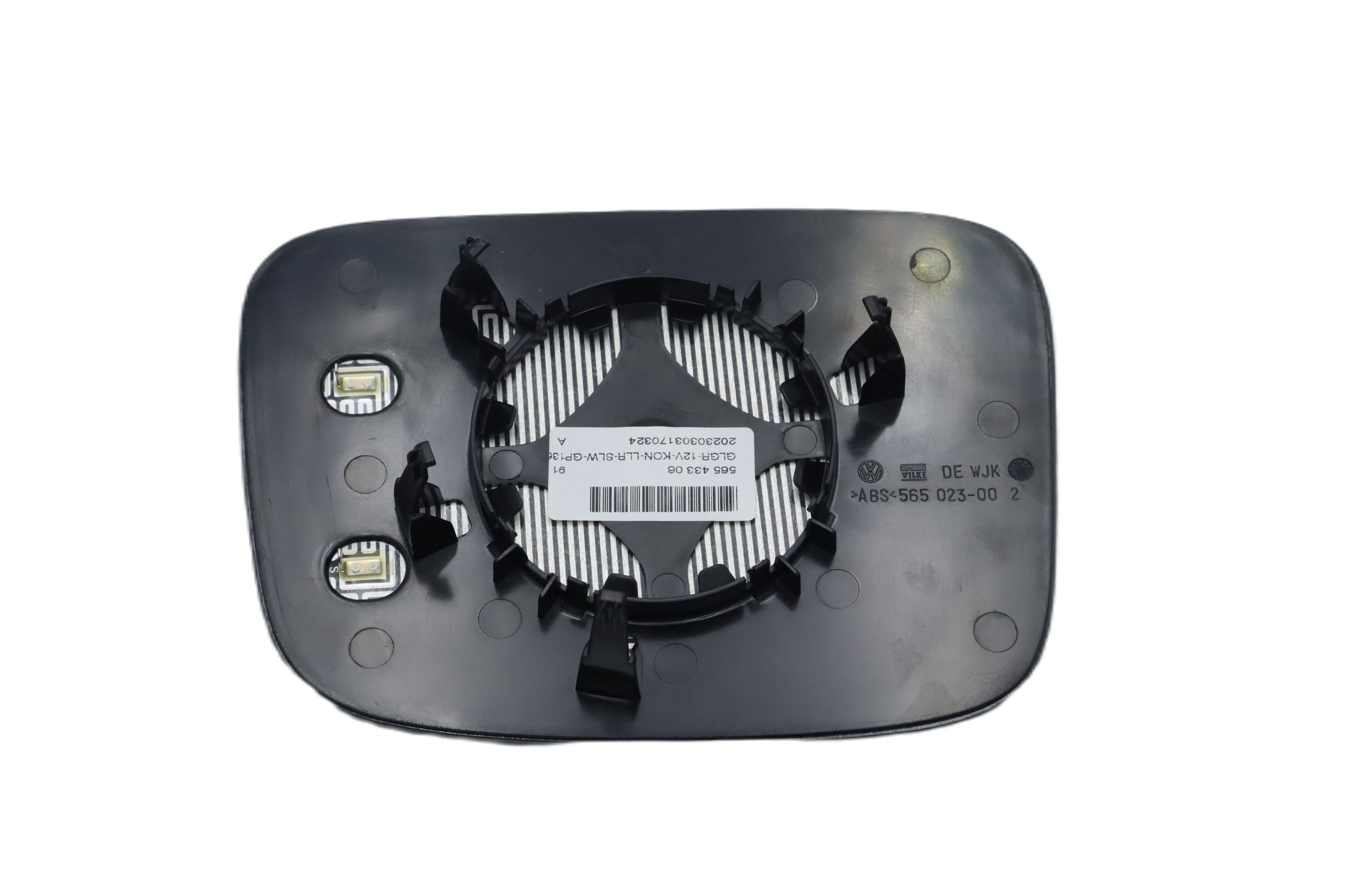 Original VW Caddy Spiegelglas rechts beheizbar Außenspiegel