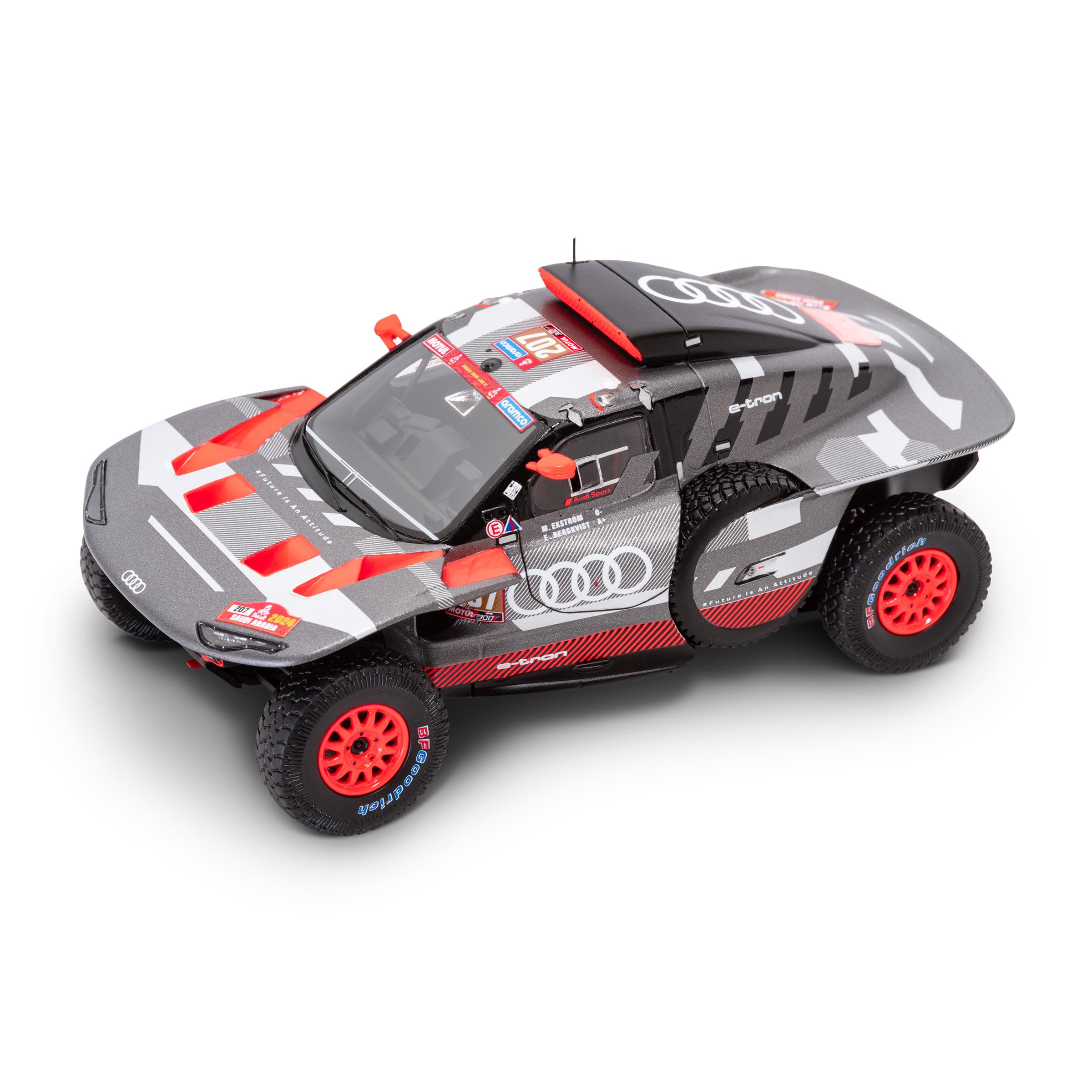 Original Audi RS Q e-tron, Dakar 2024, Ekstr./Bergk., 1:43
