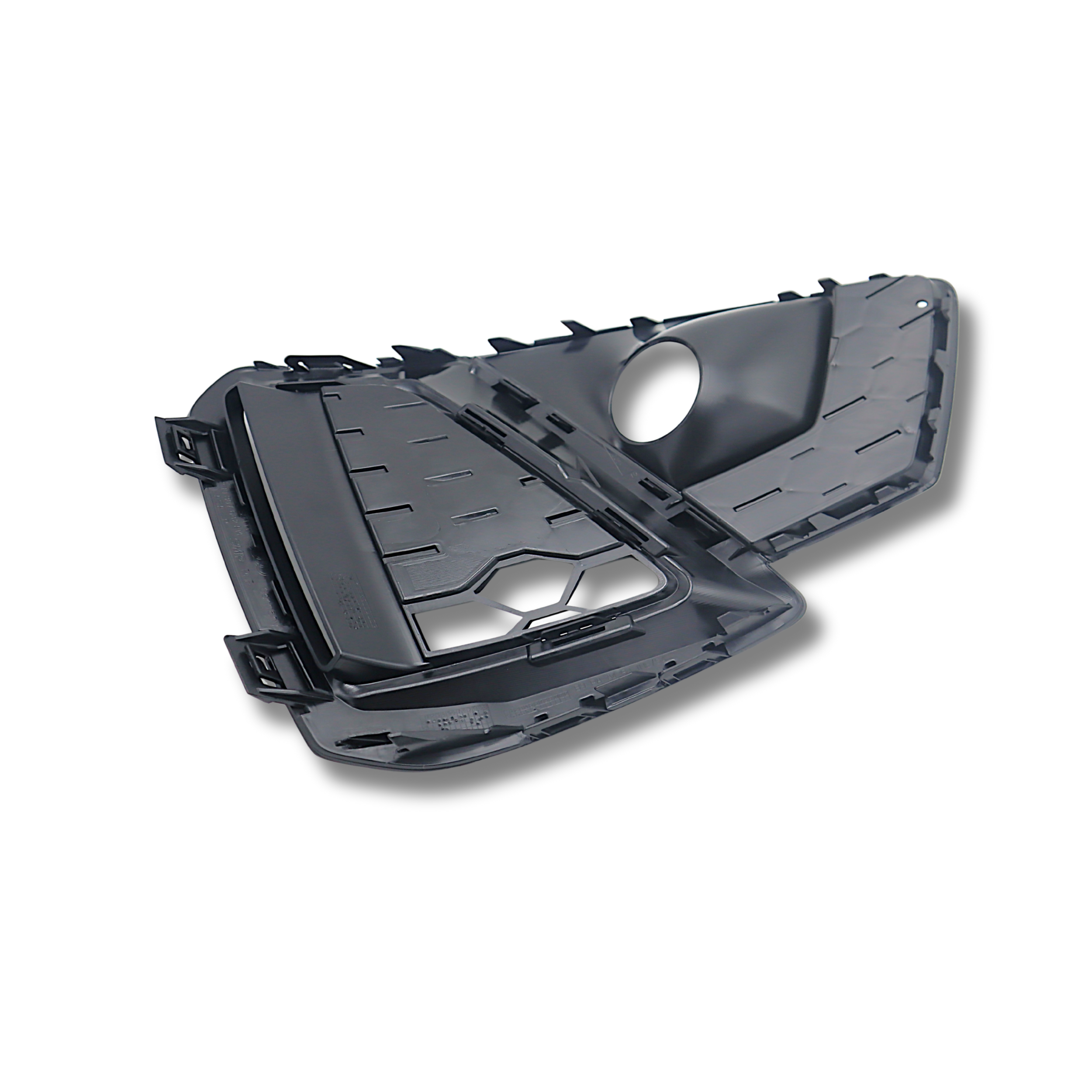 Original Audi A4 Luftführungsgitter rechts satinschwarz/schwarz-glänzend