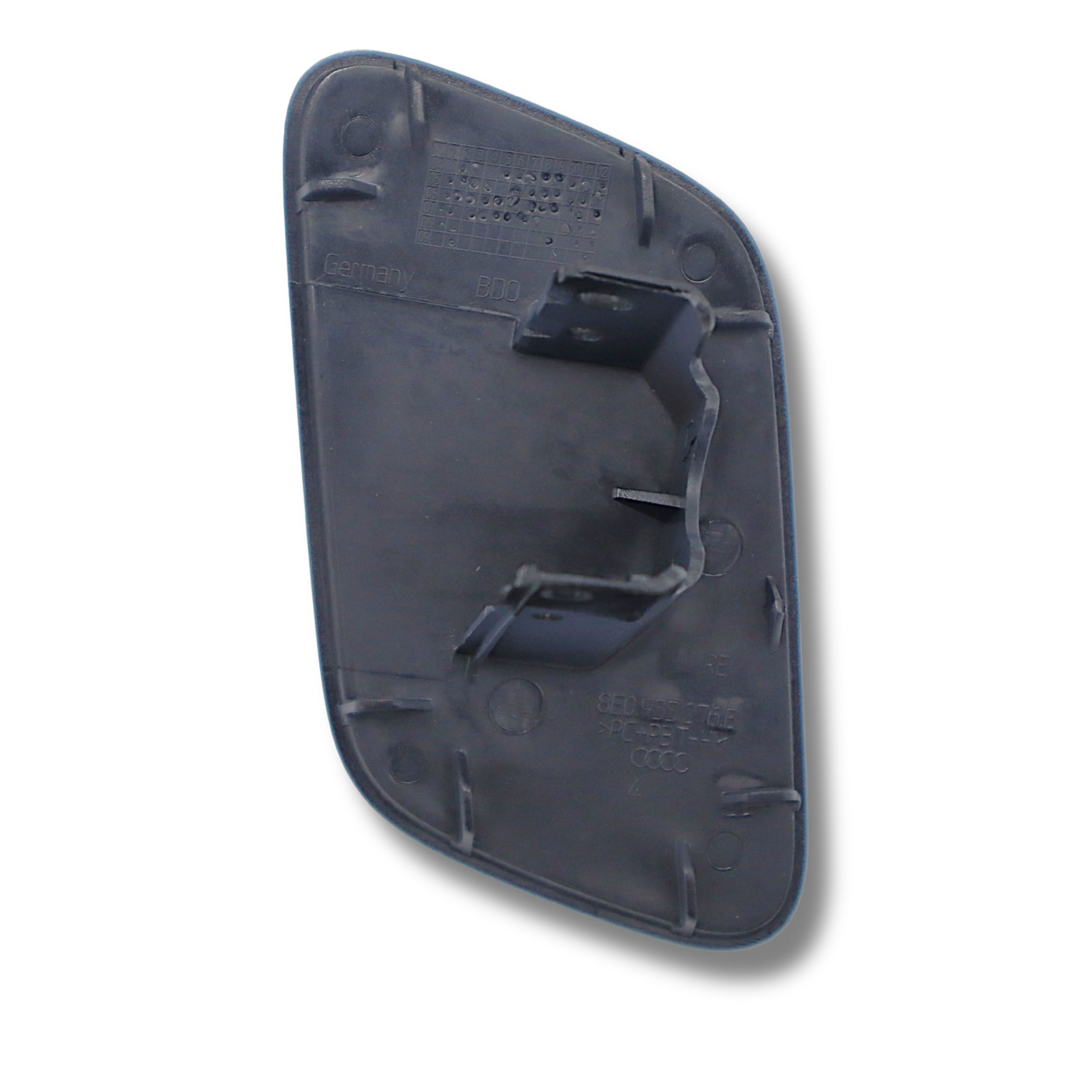 Original Audi A4 Abdeckkappe Scheinwerferwaschanlage Stossfänger Kappe vorne rechts grundiert