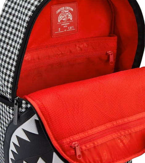 Original Porsche Rucksack Pepita - Porsche x Sprayground - schwarz,weiß - WAP03500426BBP