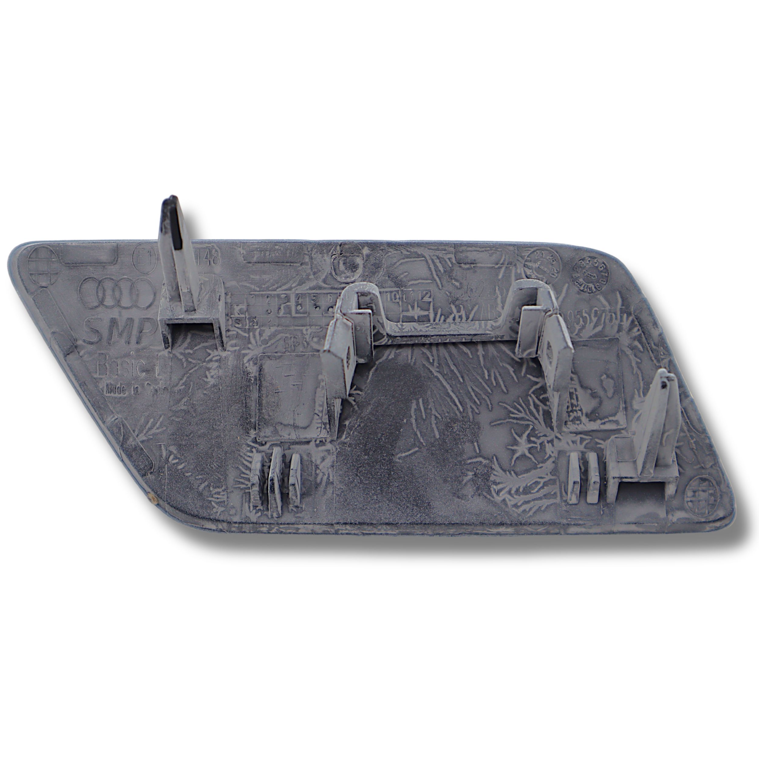 Original Audi Q3 Abdeckkappe Scheinwerferwaschanlage Stossfänger Kappe vorne links grundiert