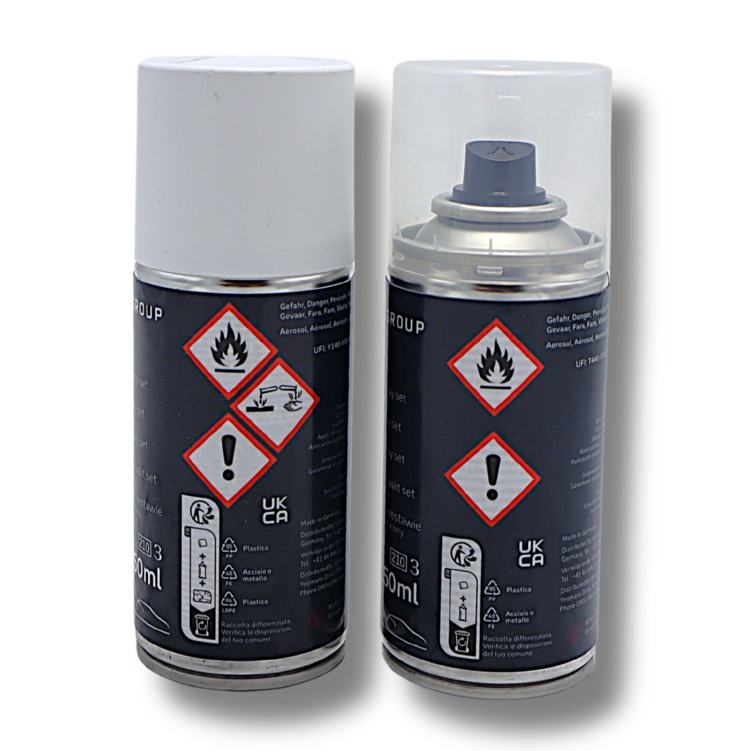 Original Audi VW Seat Skoda Lackspray Set LY9C Ibisweiss LLS0U6Y9C