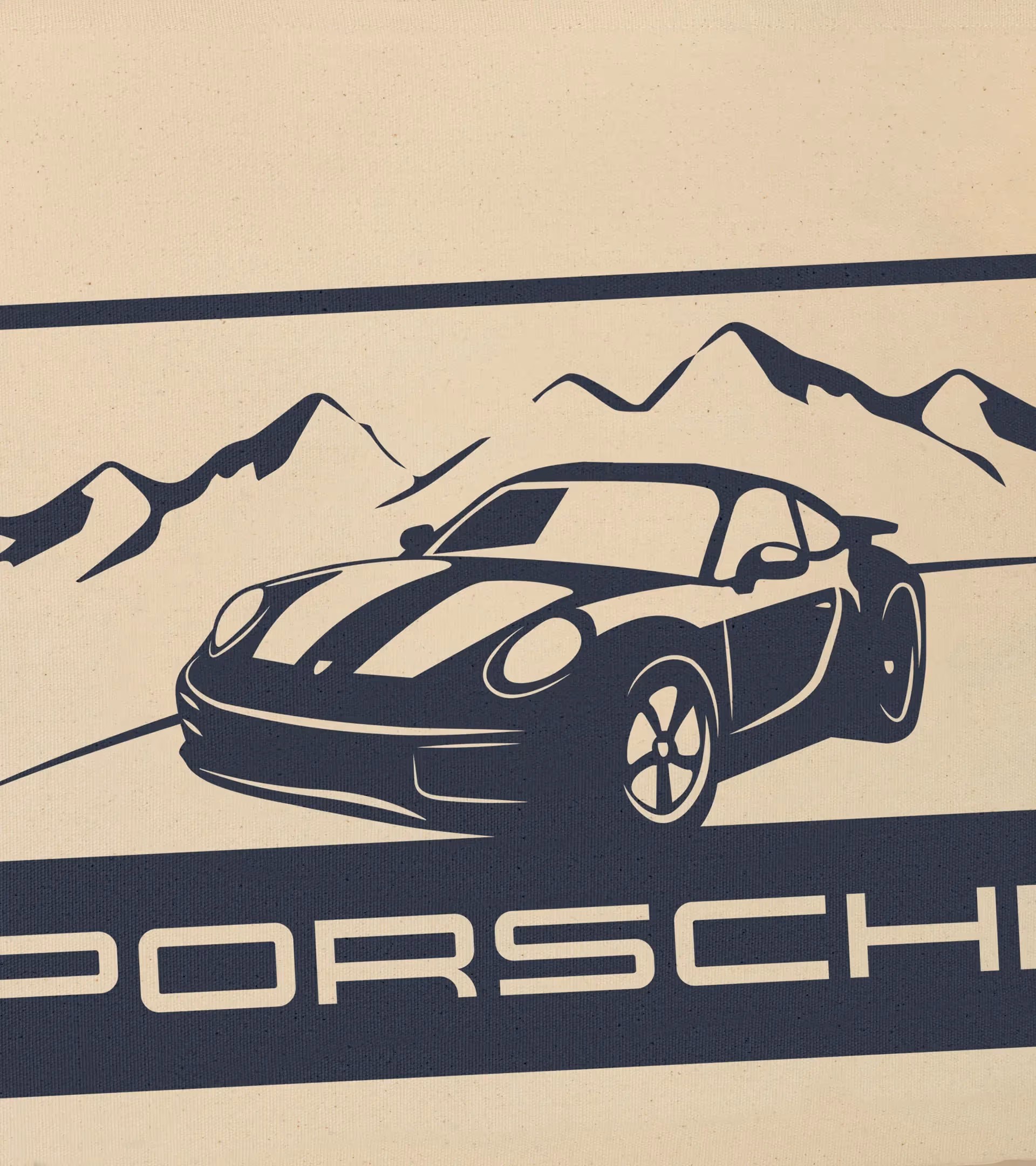 Original Porsche Christmas Tasche, crema - WAP0357900RESS