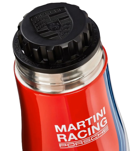 Original Porsche Thermo-Isolierflasche Martini Racing, mehrfarbig - WAP0506200PTHF