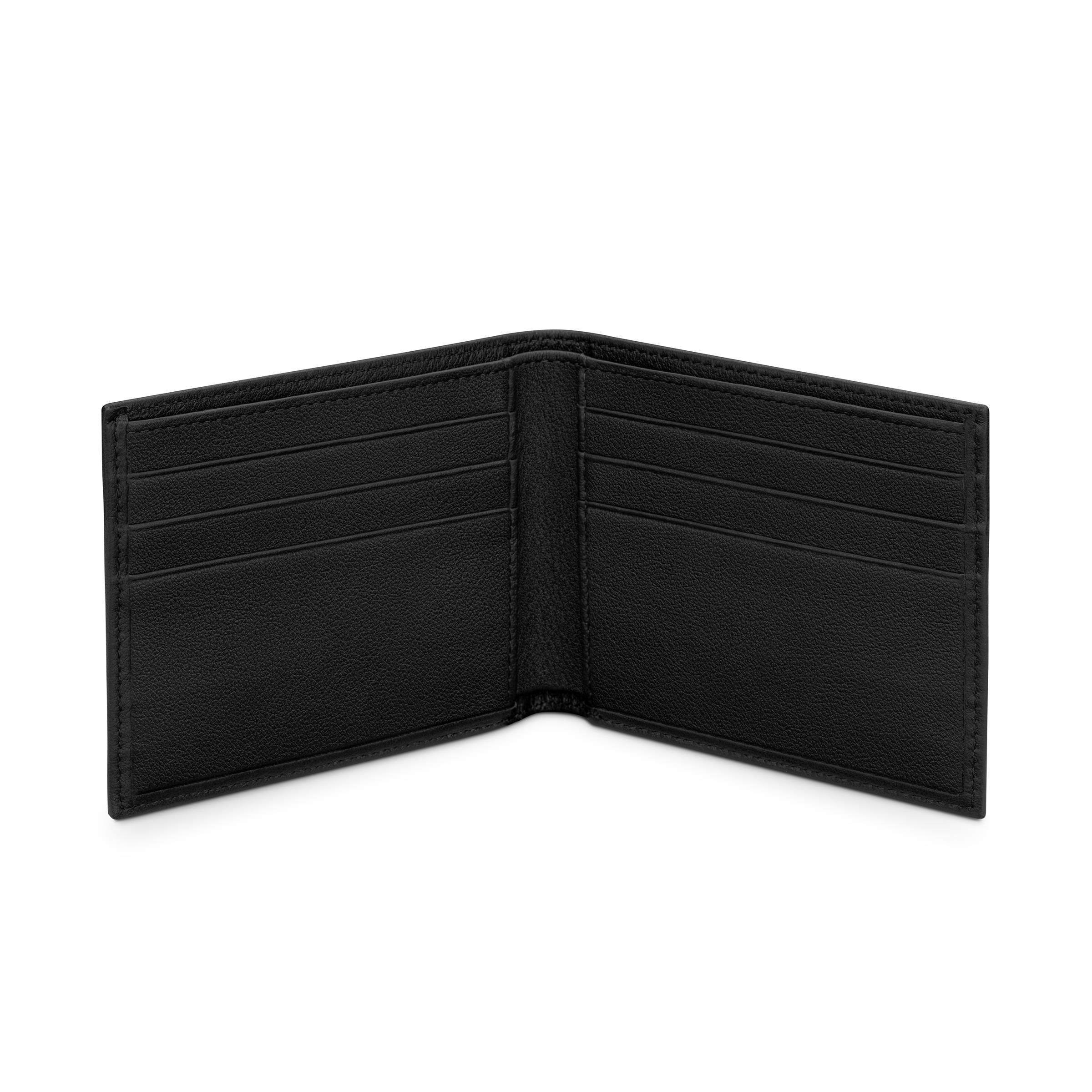Original Audi Minibörse Leder, Herren, schwarz Geldbeutel Etui