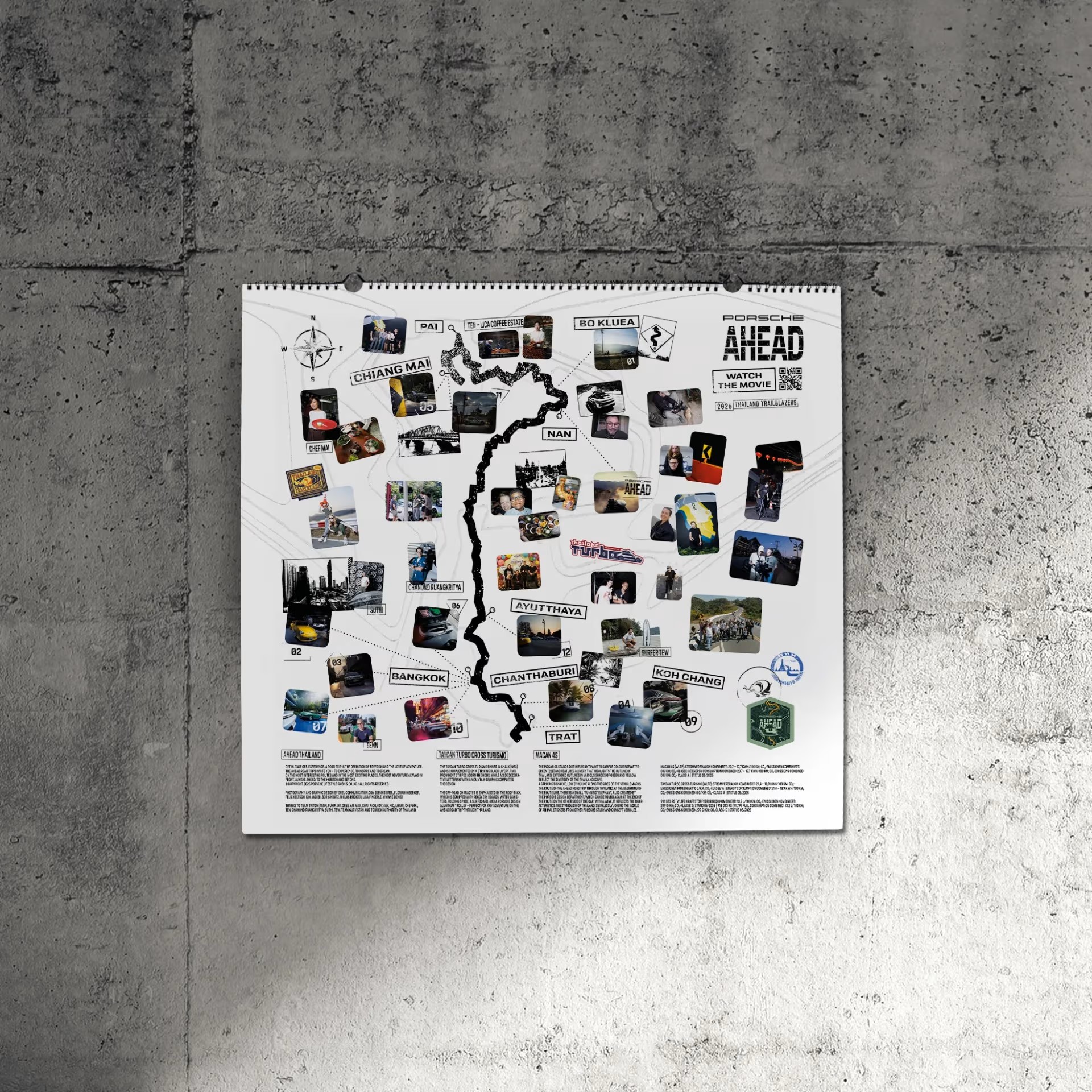 Original Porsche Kalender 2026