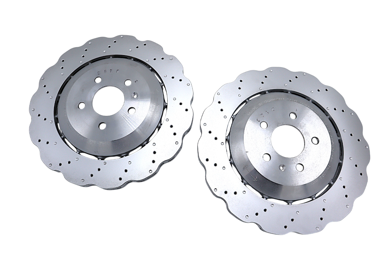 Original Bremsscheiben "SET" Audi RS7 Hinterachse 356x22mm