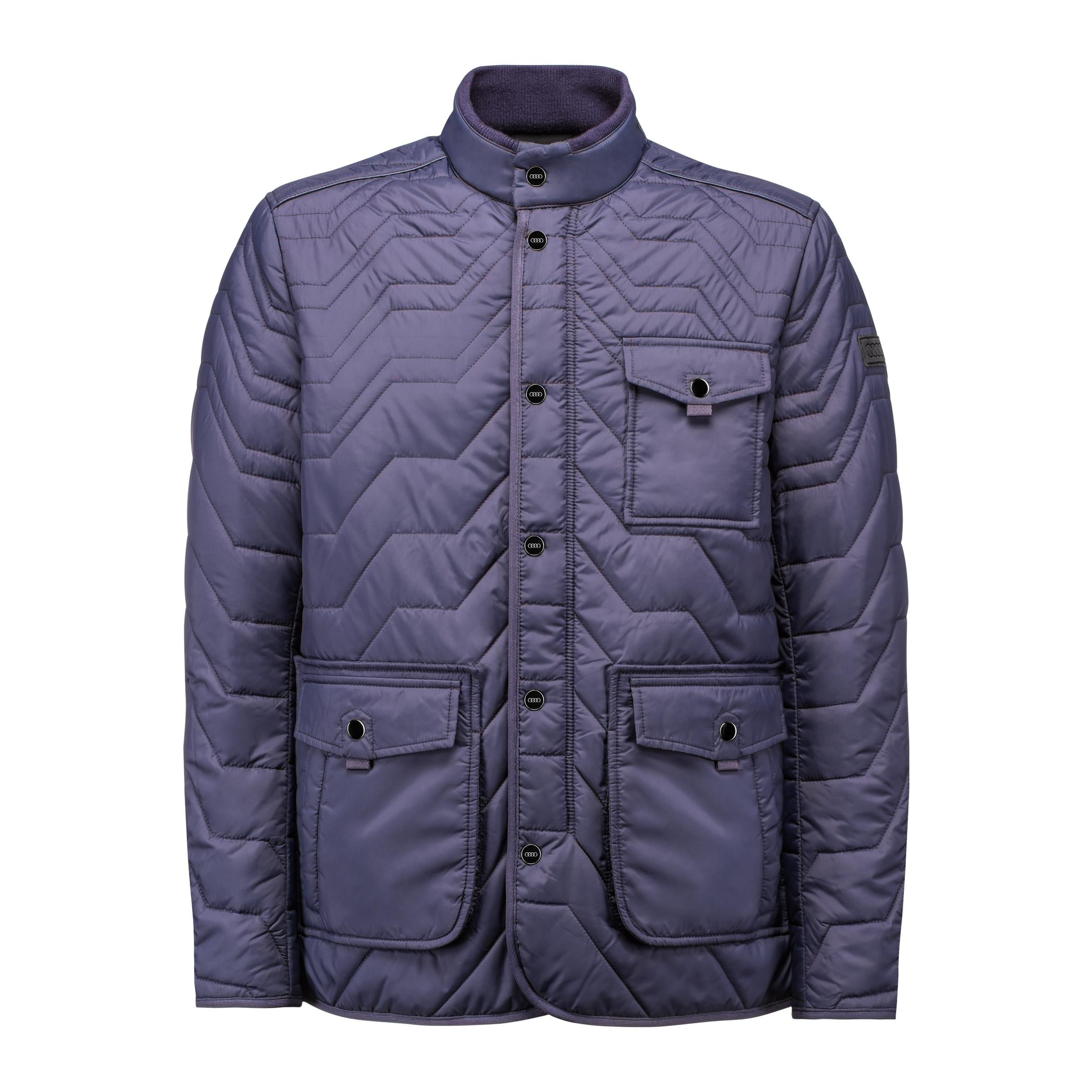 Original Audi Herren Steppjacke Kaskade in Nachtblau