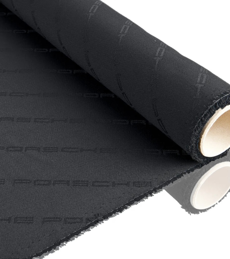 Porsche Schriftzug Stoff (Schwaz) - PCG043204902CZ