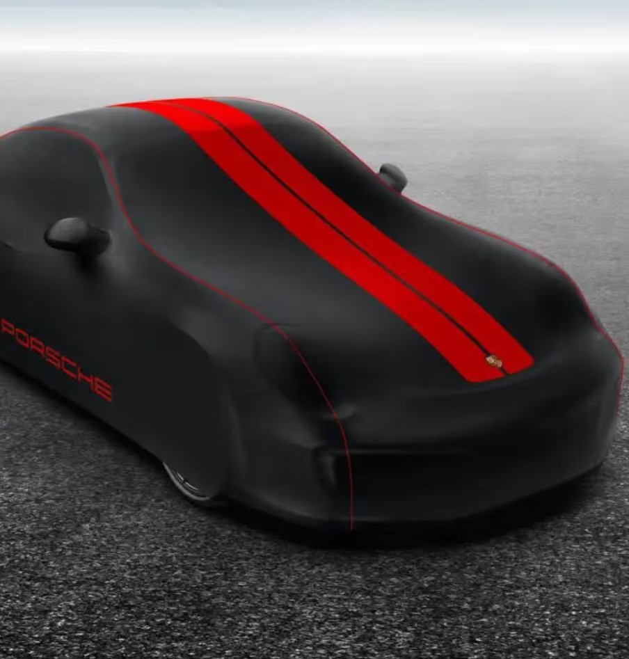 Original Porsche Indoor-Car-Cover Plus - 911 (991 I & II) in ROT ( Farbe: Rot ) - 99104400072