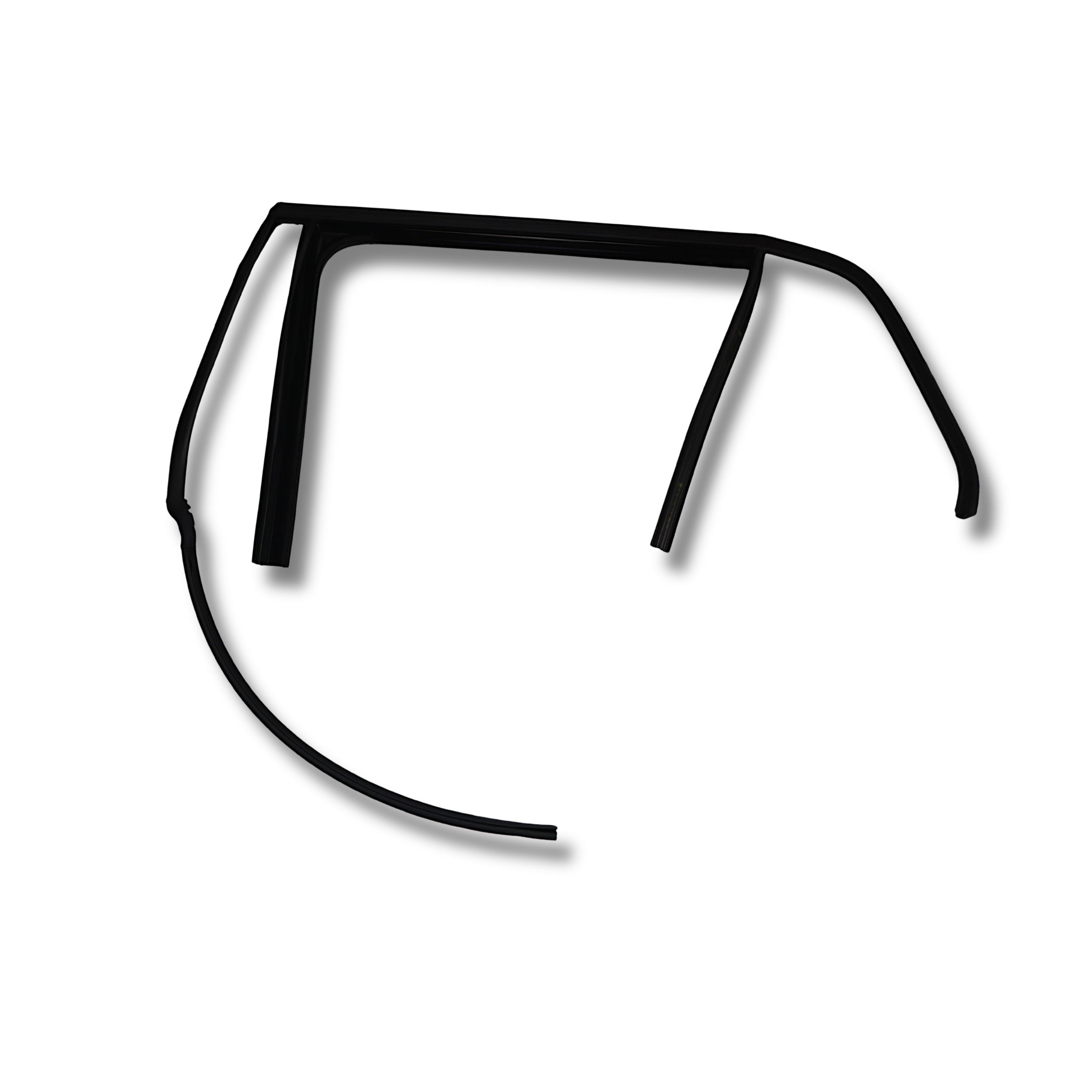 Original Volkswagen Golf e-Golf Fensterführung hinten links, schwarz - 5G6839431J 5AP