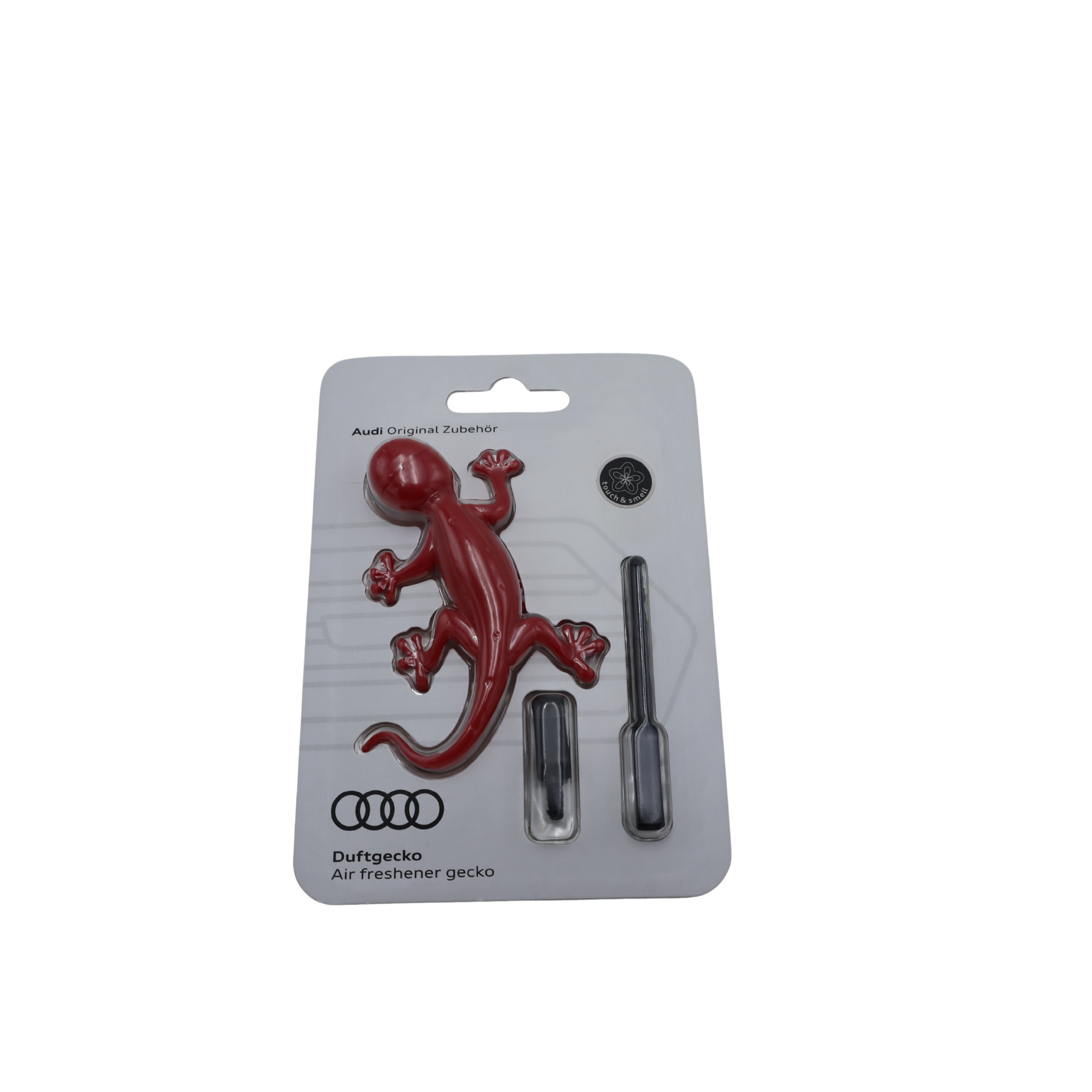 Original Audi Duftgecko rot, blumig-herb Duftrichtung