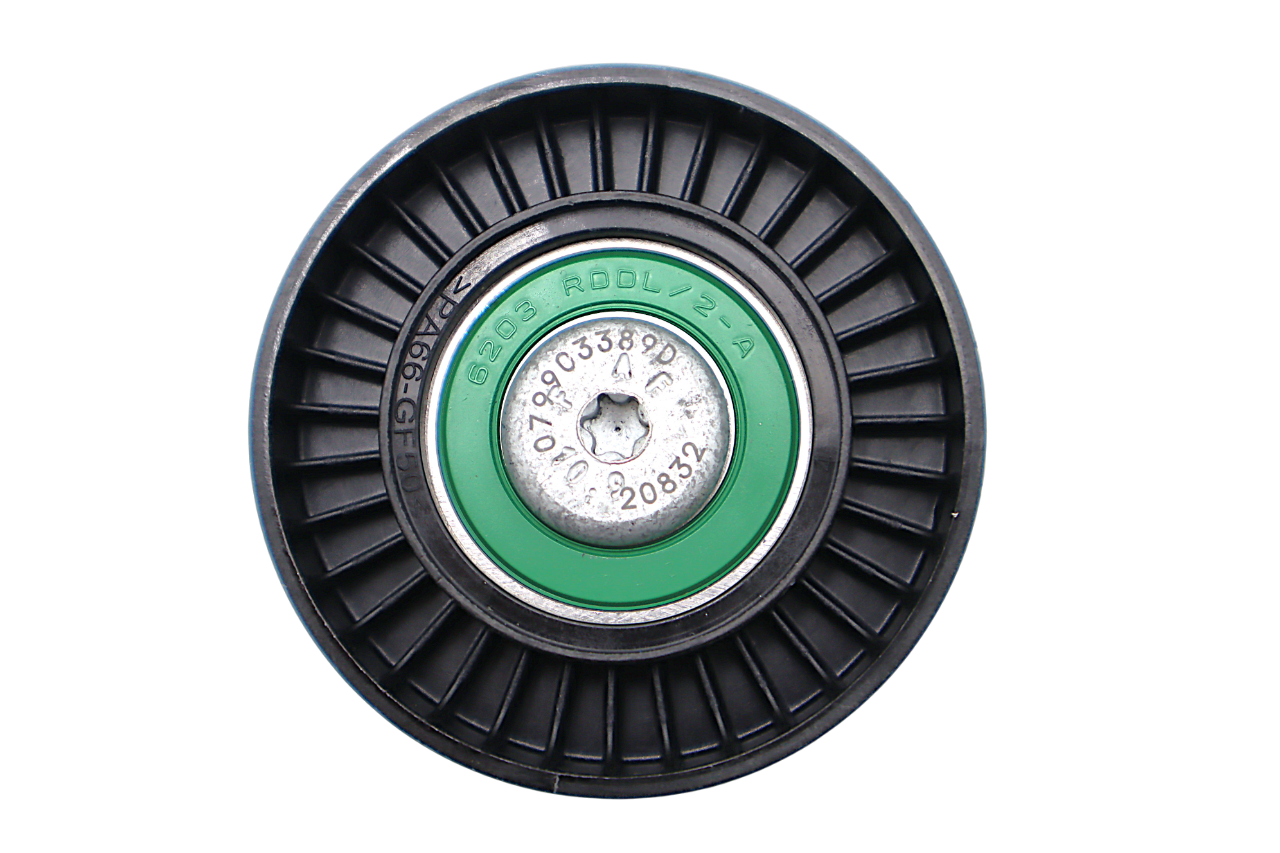 Original Audi A6 A7 A8 RS6 RS7 Umlenkrolle mit Schraube für Keilrippenriemen