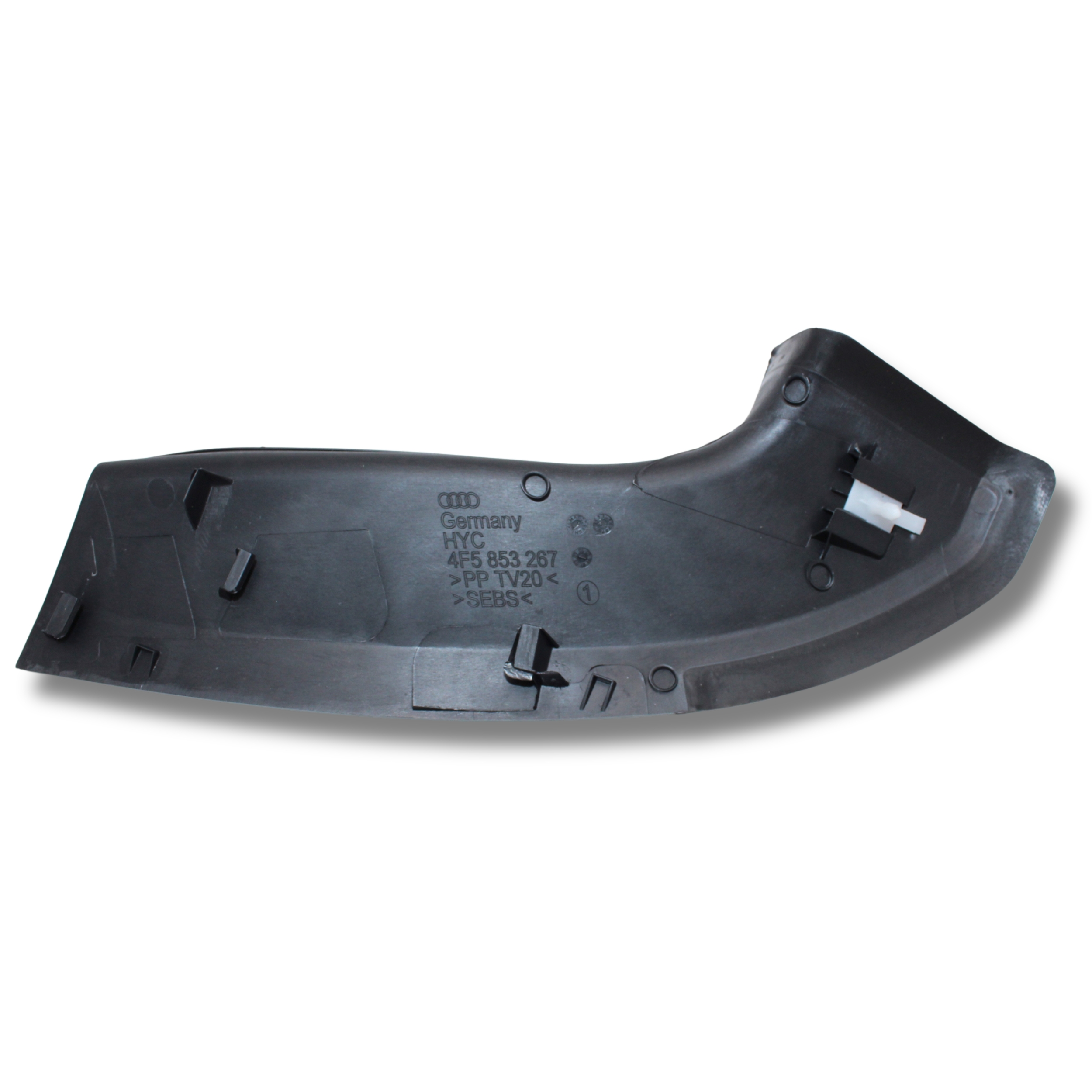Original Audi A6 Abdeckung für Regenrinne links schwarz