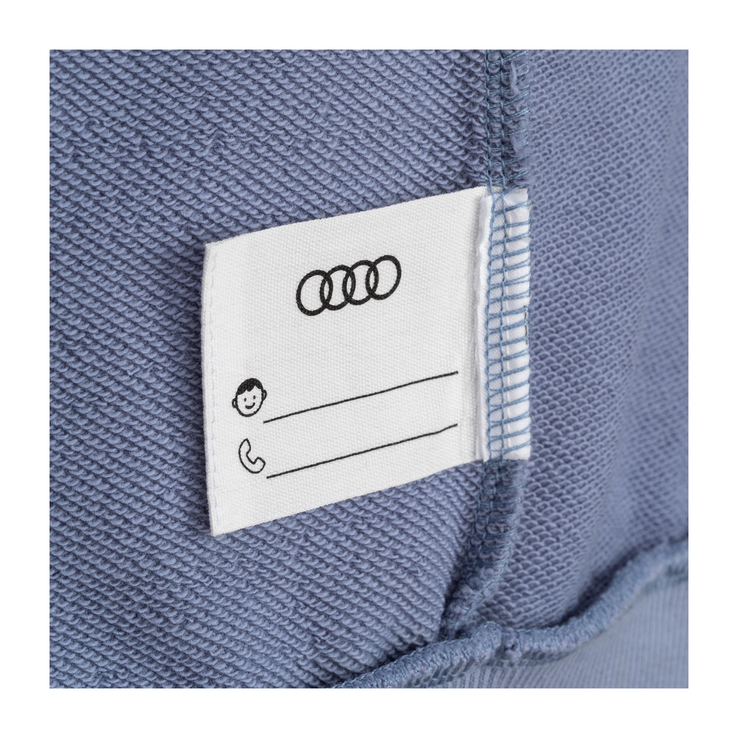 Original Audi Sweatjacke, Kleinkinder, hellblau