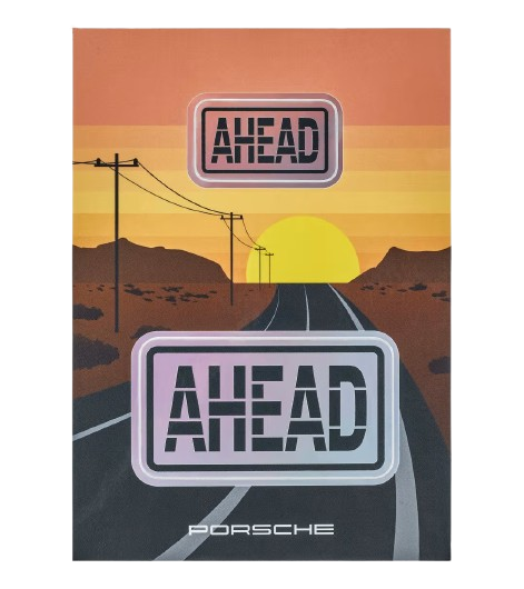 Original Porsche Sticker-Set AHEAD Ltd, mehrfarbig - WAP0508010SSTS