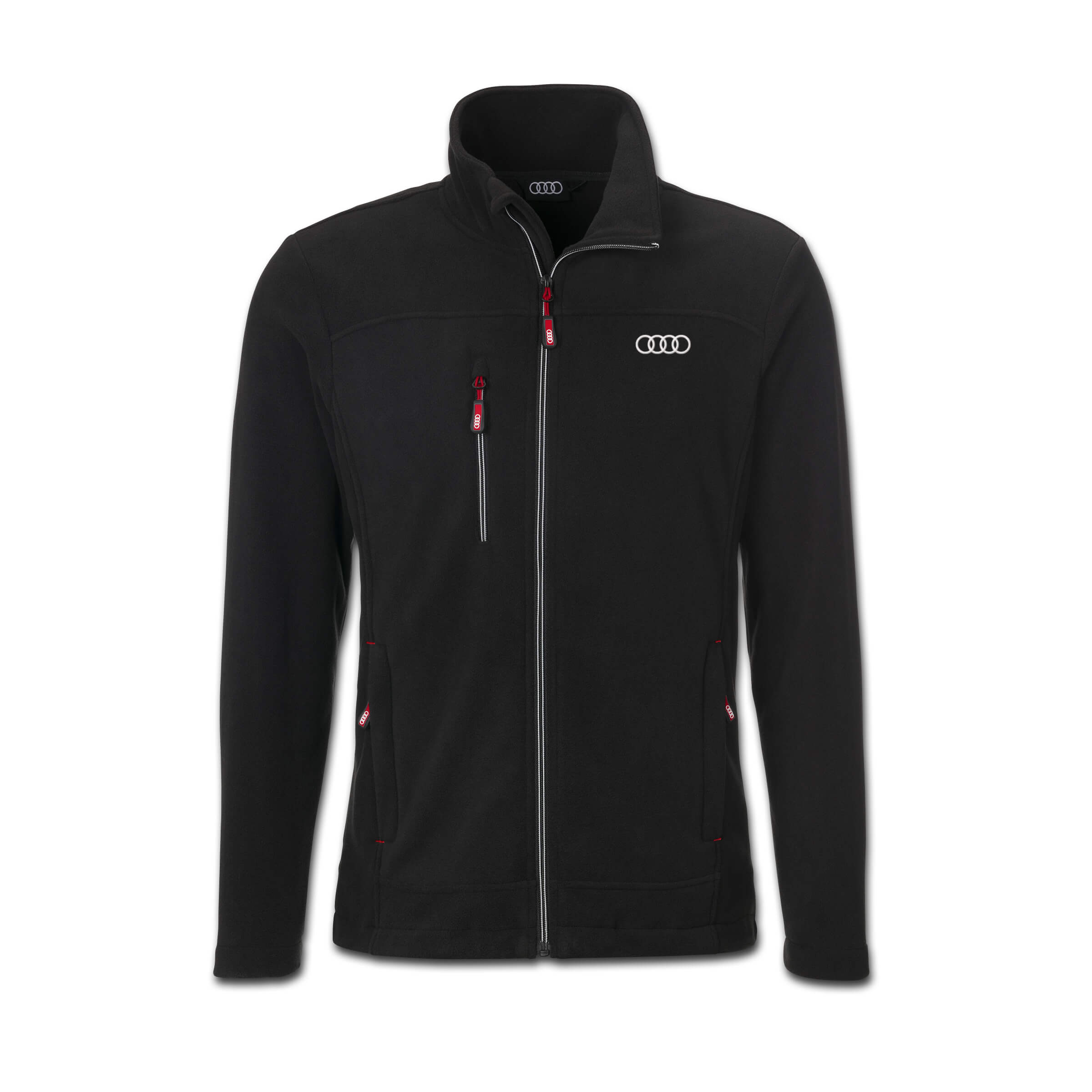 Original Audi Fleecejacke, Herren, schwarz  2XL, B-Ware