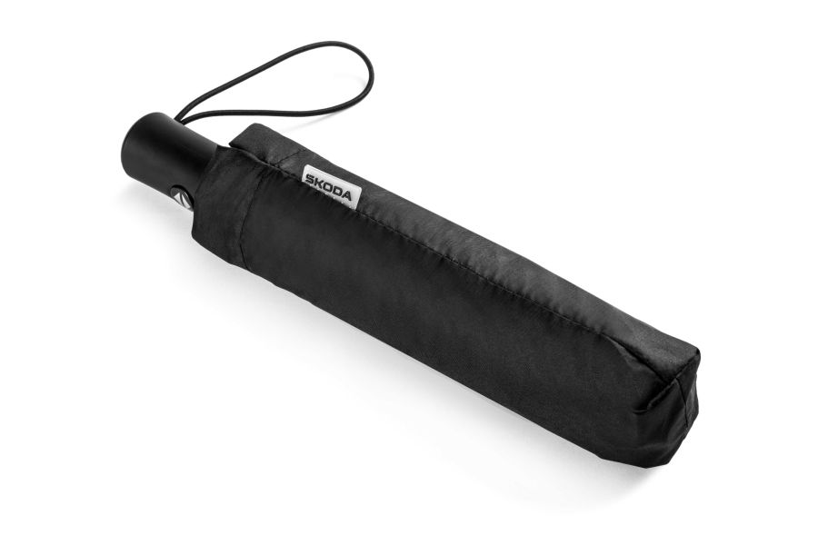 Original Skoda Taschenschirm, schwarz – 6U0087602