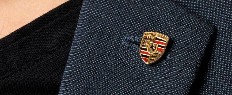 Original Porsche Button Wappen, mehrfarbig - WAP0504100RBTT