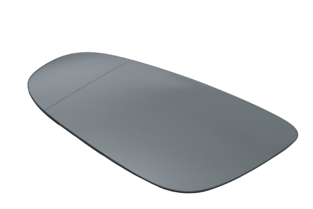 Original VW Golf Touran Spiegelglas links asphärisch-weitwinkel mit Trägerplatte