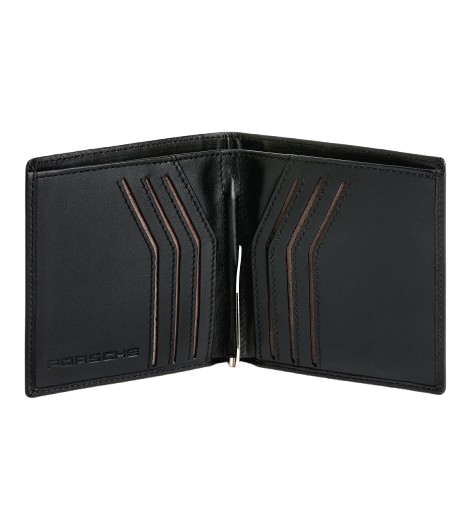 Original Porsche Kreditkartenetui mit Geldklammer, schwarz - WAP0300300TKEG