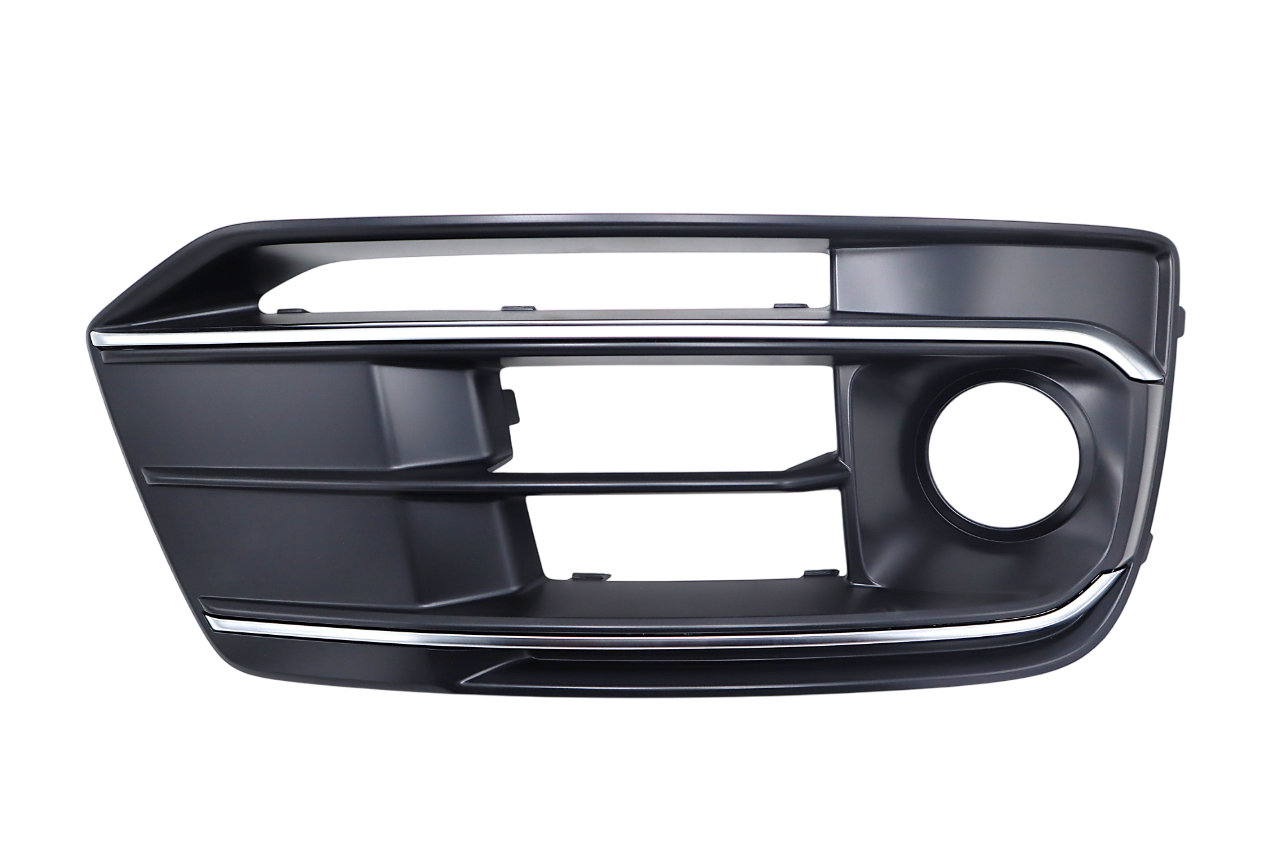 Original Audi Q5 Luftführungsgitter Stoßstangengitter rechts dark chrom matt/aluminium