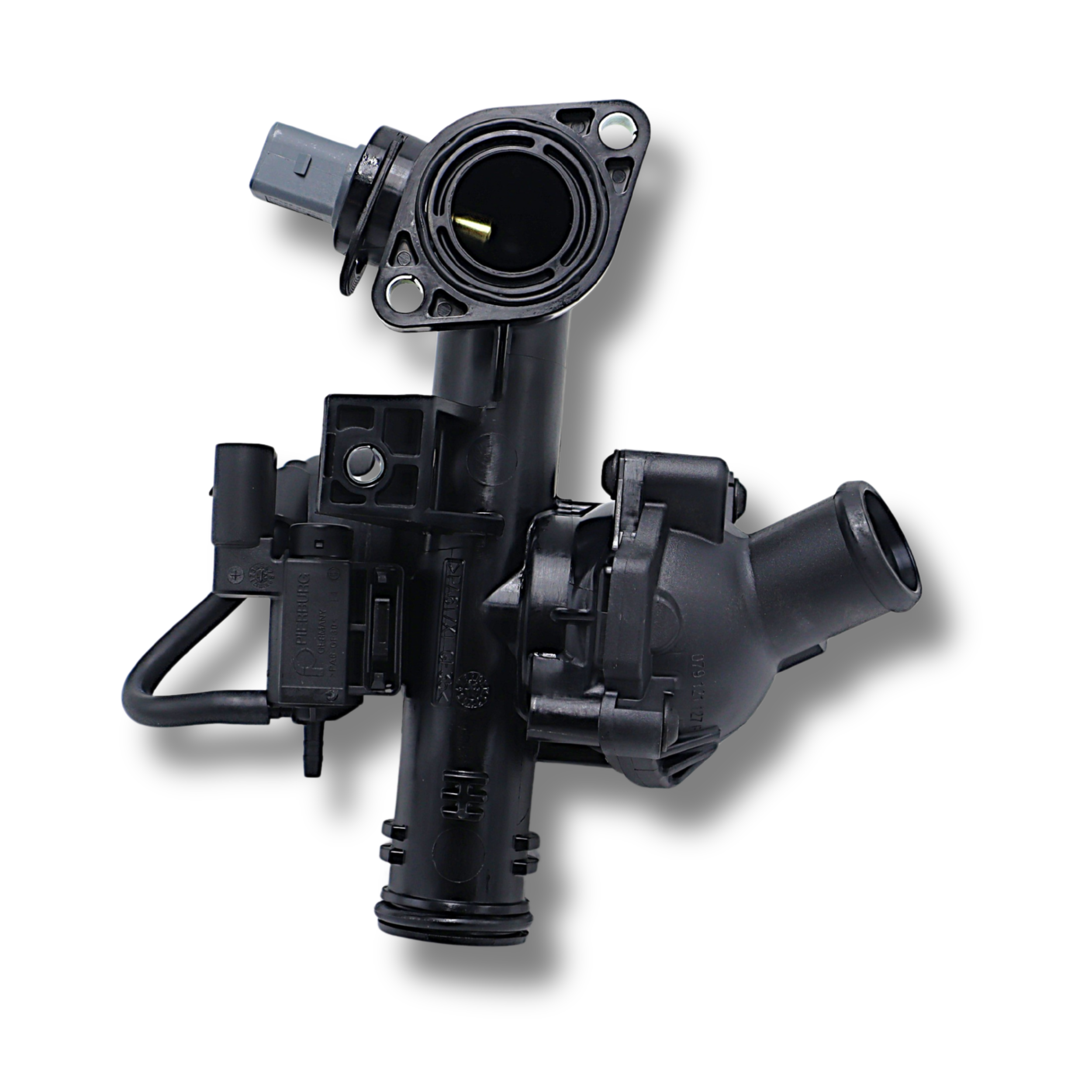 Original Audi A8 Anschlussstutzen links hinten Kühlmittelkühlung 079121127F