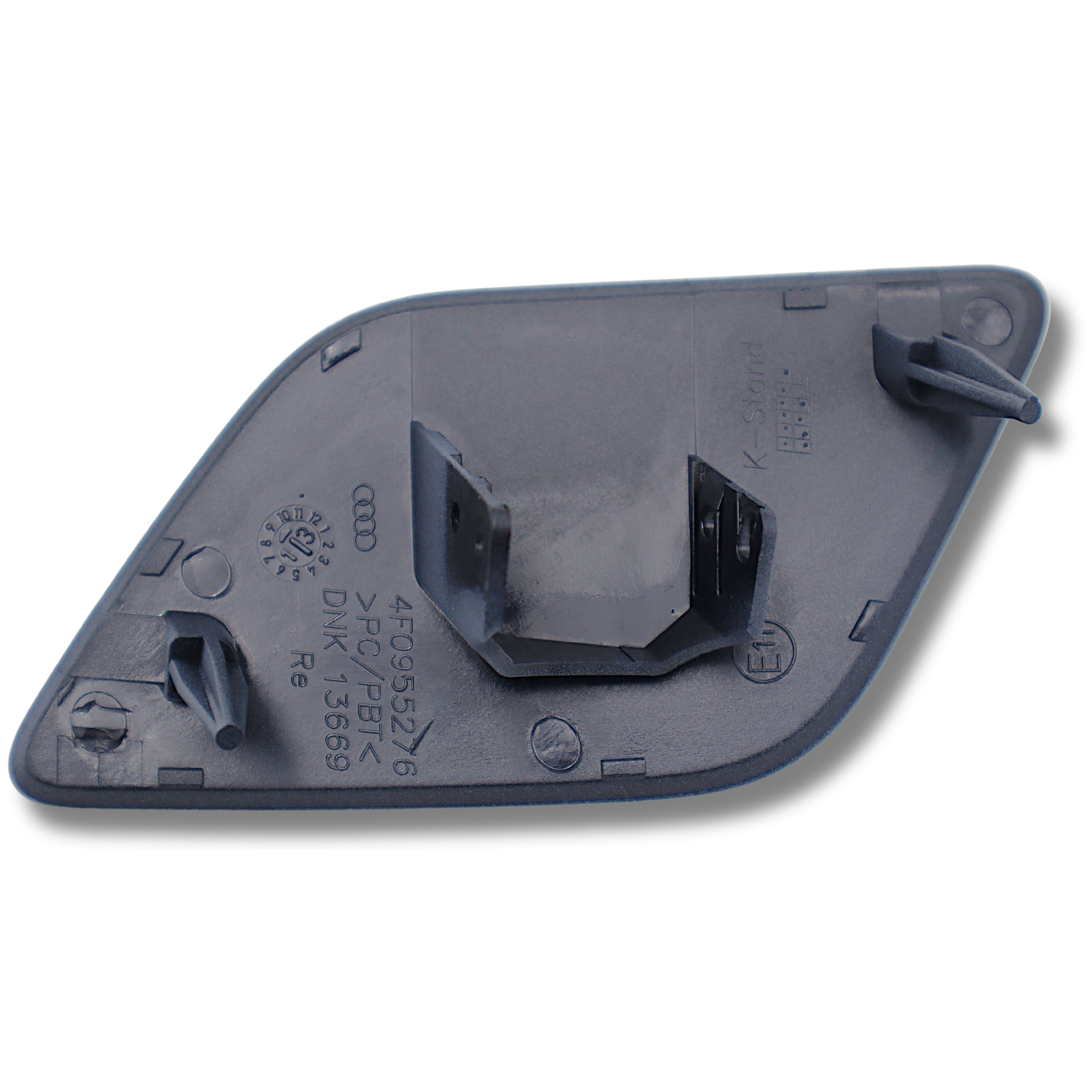 Original Audi A6 Abdeckkappe Scheinwerferwaschanlage Kappe Stossfänger grundiert rechts vorne