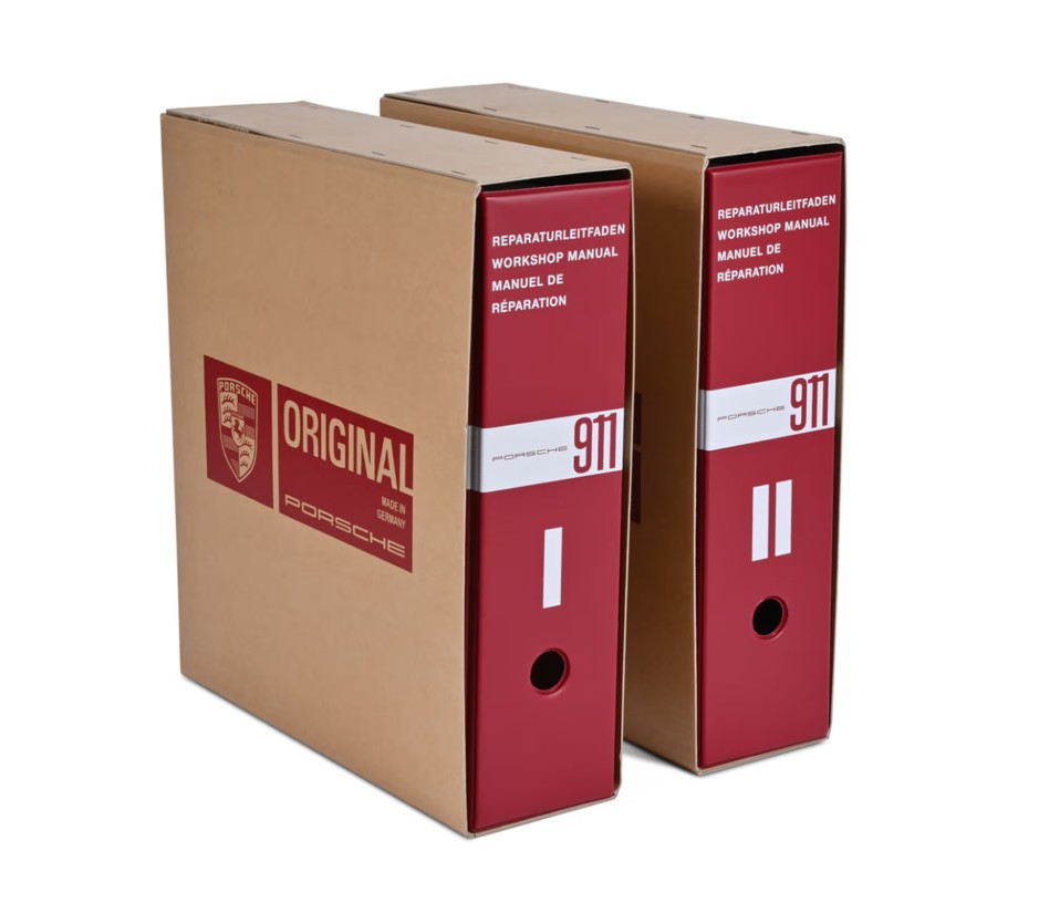 Original Porsche Reparaturleitfaden für 911 F-Modell - WKD480510