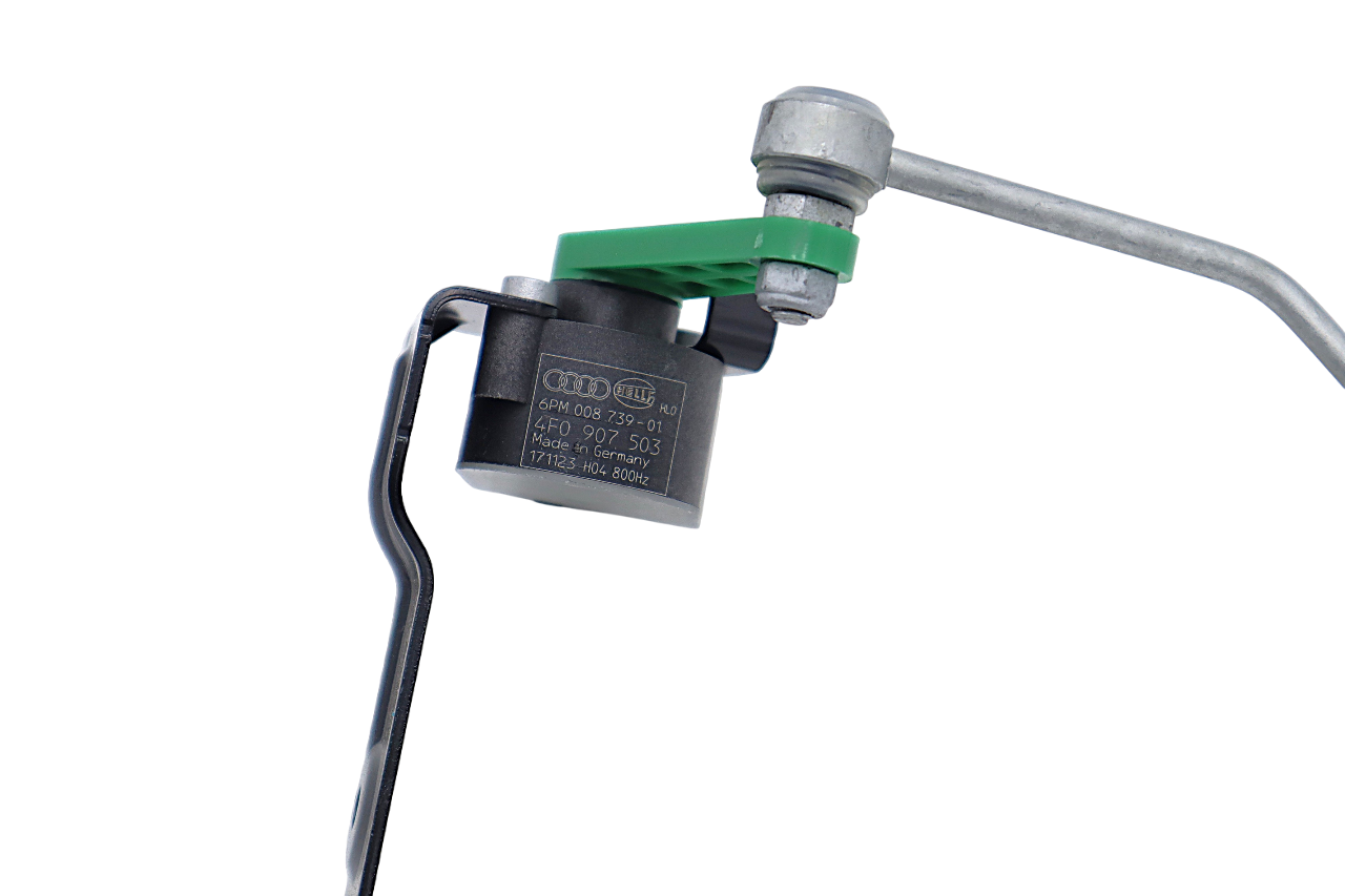 Original Audi A6 Niveausensor mit Gestänge rechts vorne Luftfederung