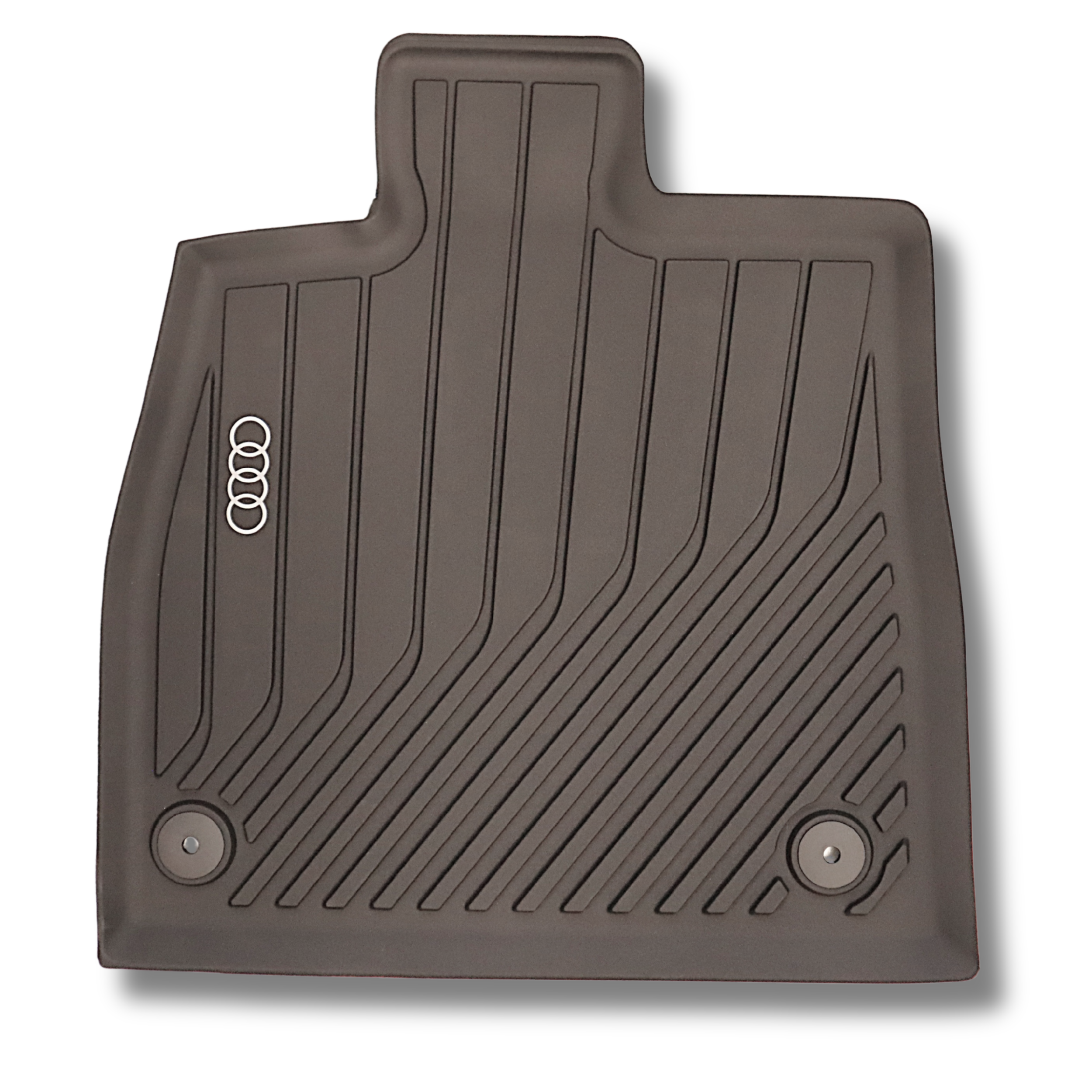 Original Audi Q5 Satz Allwetterfußmatten Gummimatten vorne mit Befestigungspunkte - 8MA061511