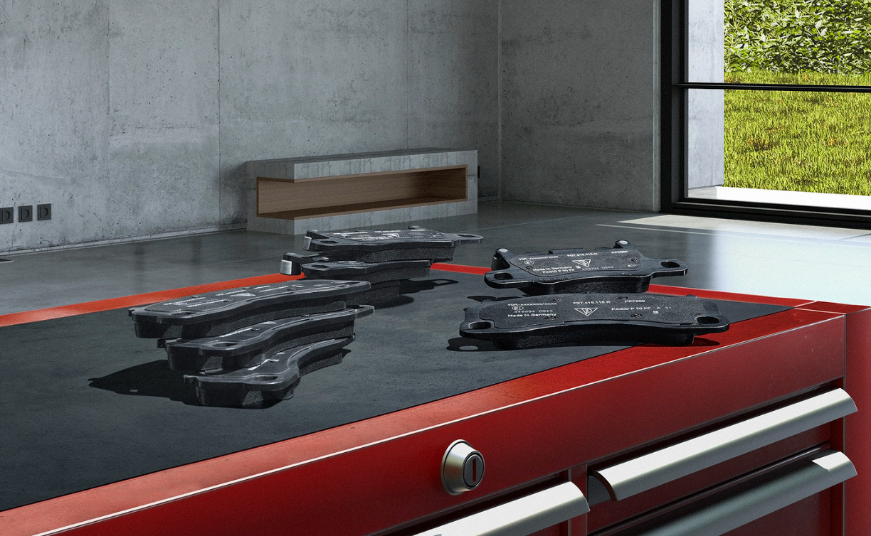 Original Porsche Rennbremsbelag Hinterachse