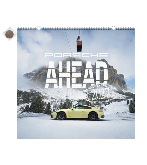 Original Porsche Kalender 2027, mehrfarbig - WAP09200126KAL