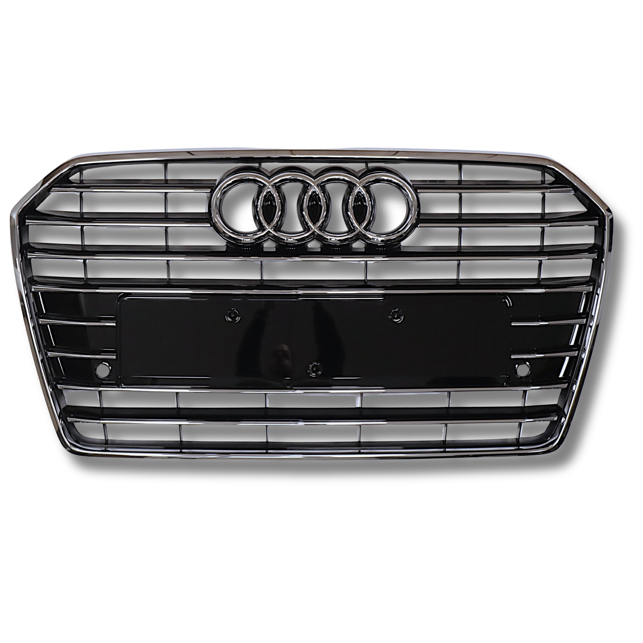 Original Audi Kühlergrill, schwarz-glänzend – 4G0853651AET94