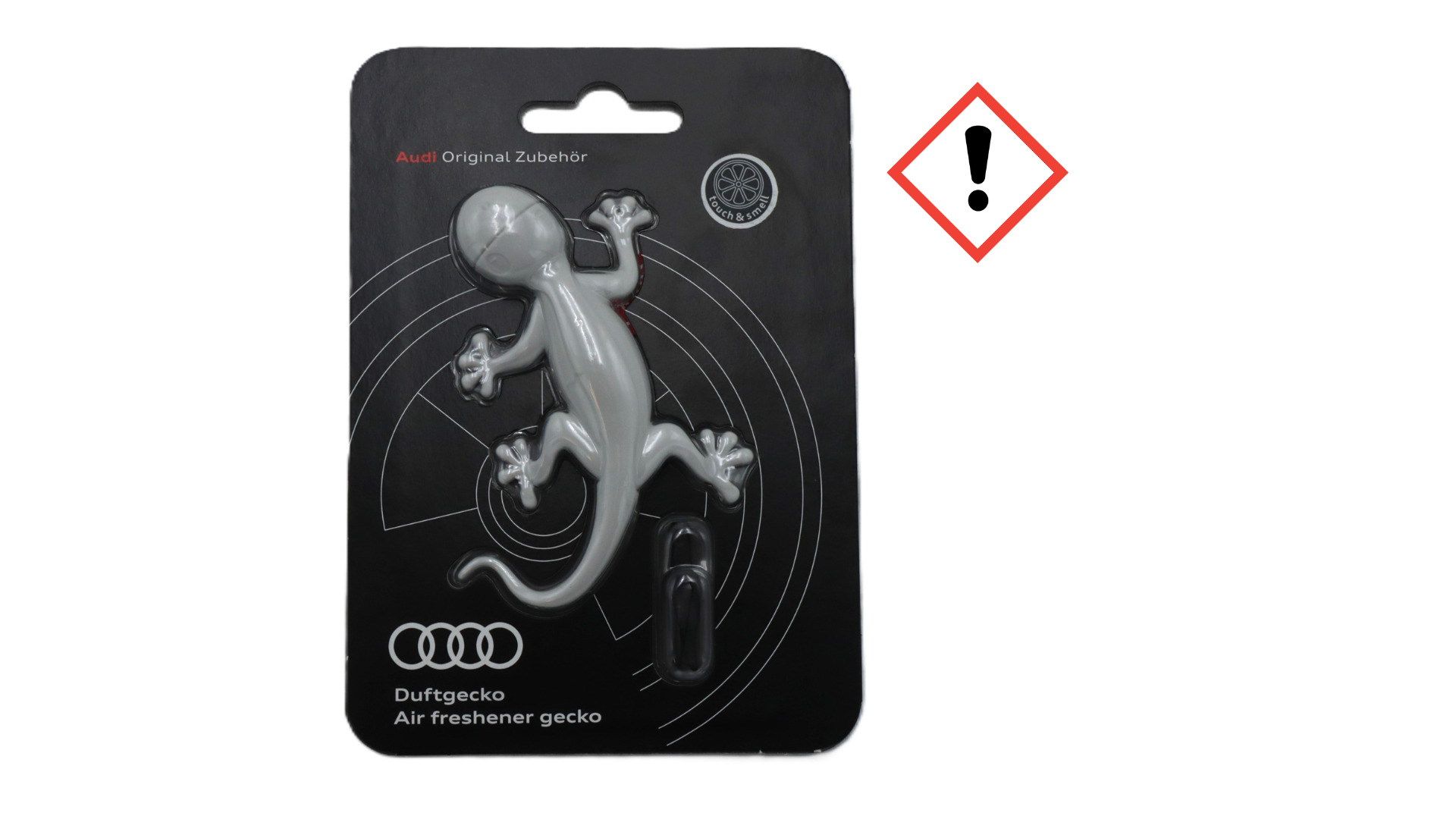 Original Audi Duftgecko hellgrau, frisch Duftrichtung Original Audi Duftgecko hellgrau, frisch Duftrichtung